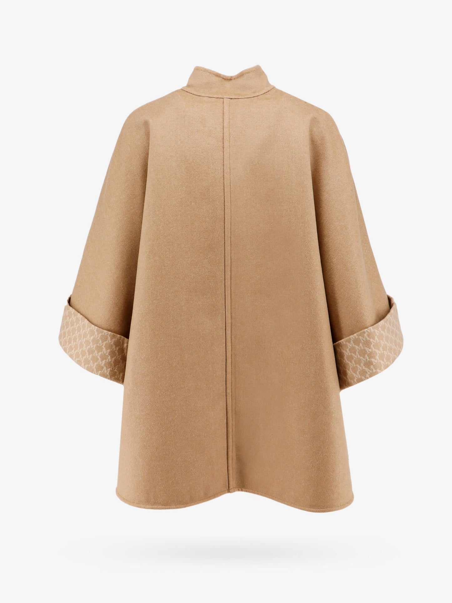 Max Mara Women Virgin Wool And Cashmere Cape Wih Pockets On The Front MAX MARA