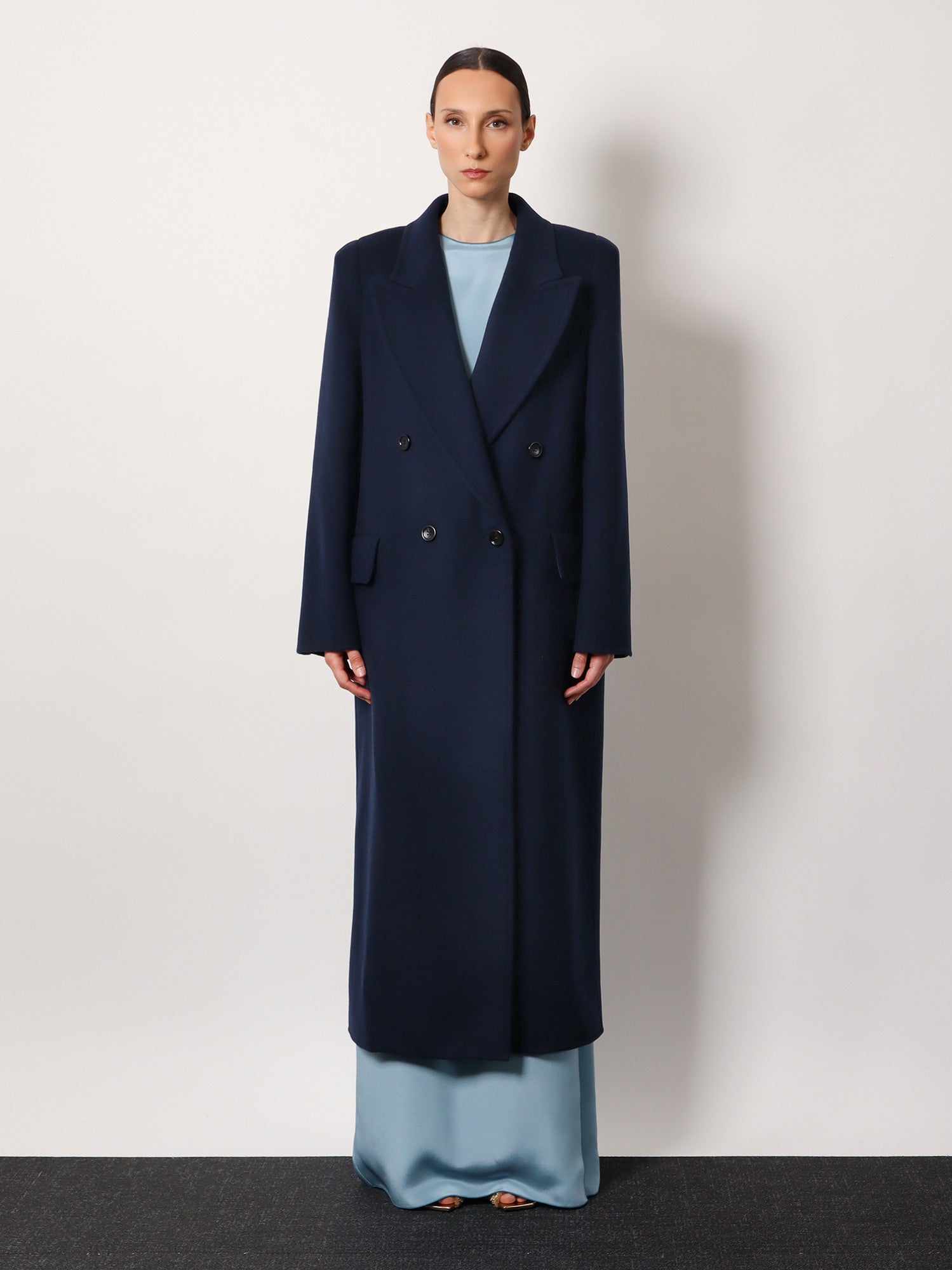 Max Mara Women Albania 1234 Max Mara Sfilata Virgin Wool And Cashmere Coat MAX MARA