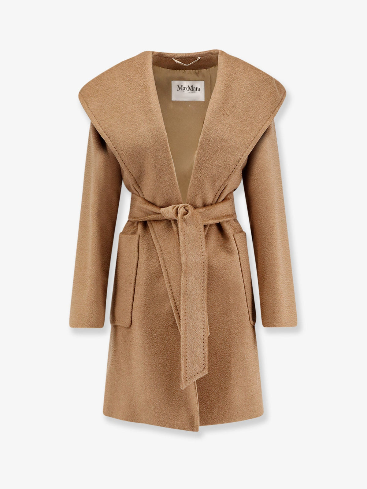 Max Mara Women Rialto Camel Hair Coat MAX MARA