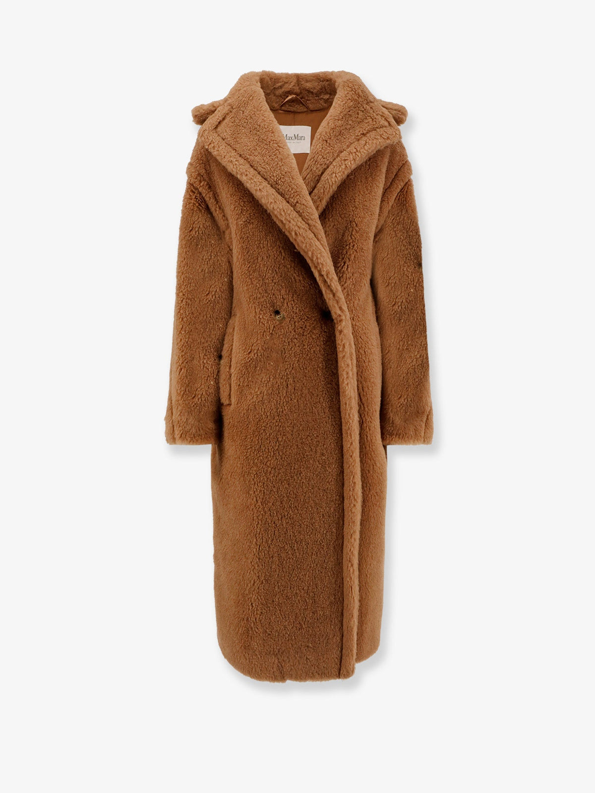 Max Mara Women Teddy Camel Hair And Silk Coat MAX MARA