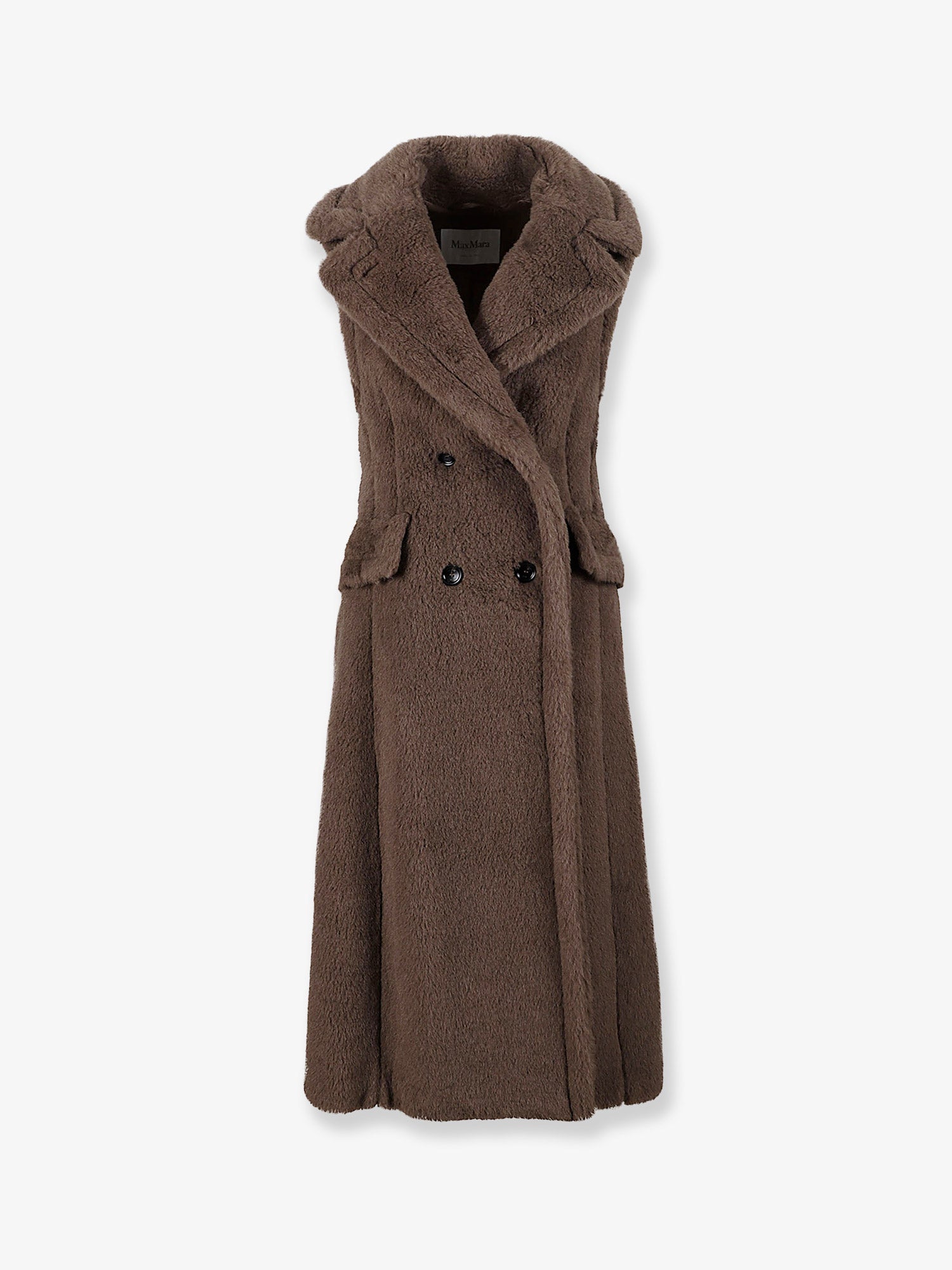 Max Mara Women Boario Sleeveless Alpaca Blend Coat MAX MARA