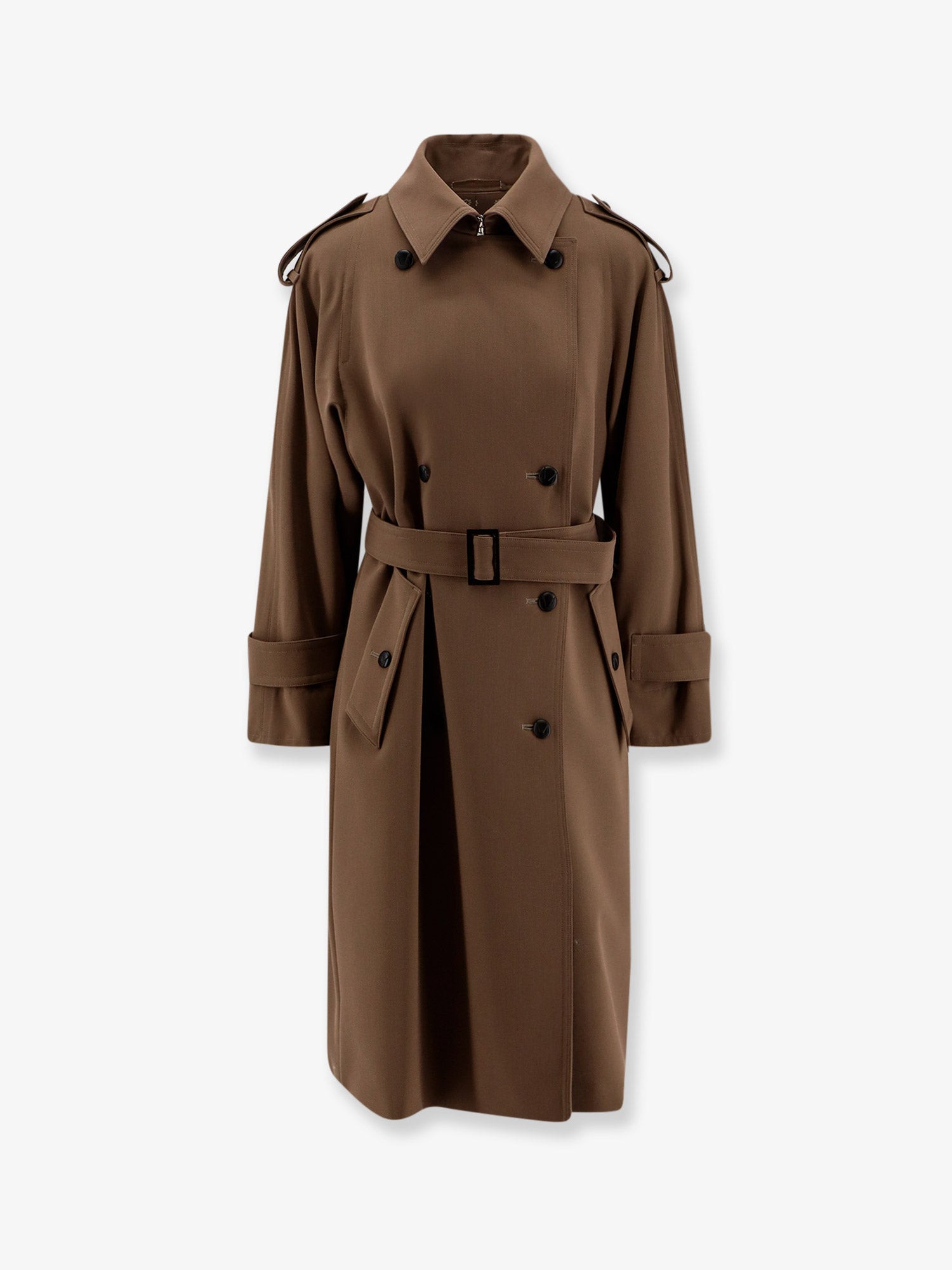 Max Mara Women Mxmcerto Virgin Wool Trench MAX MARA
