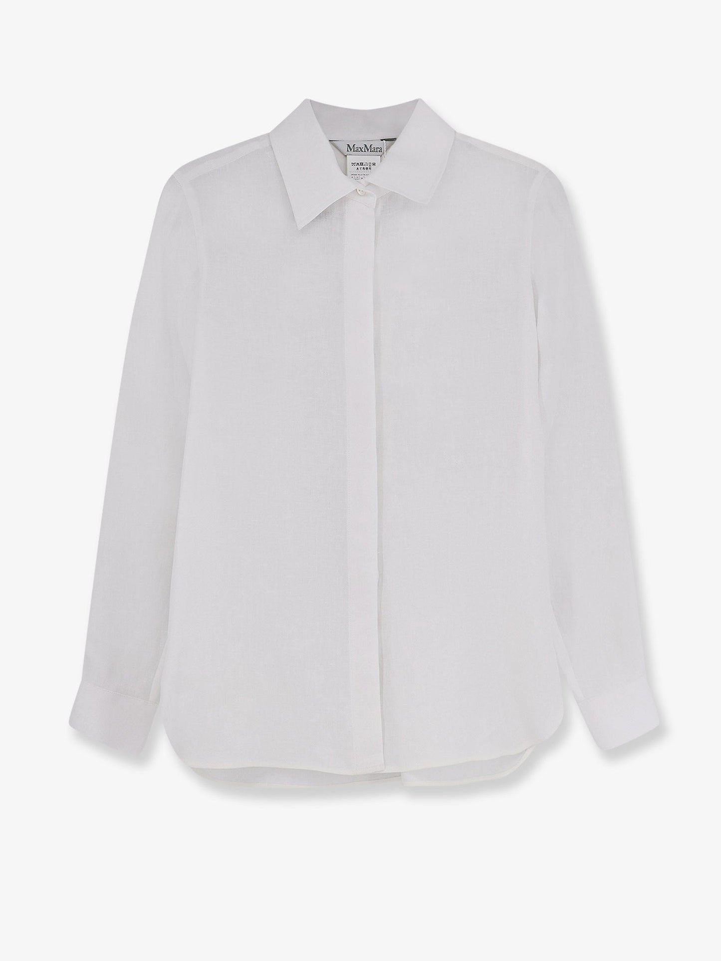 Max Mara Women Mxmfalasco Linen Shirt MAX MARA