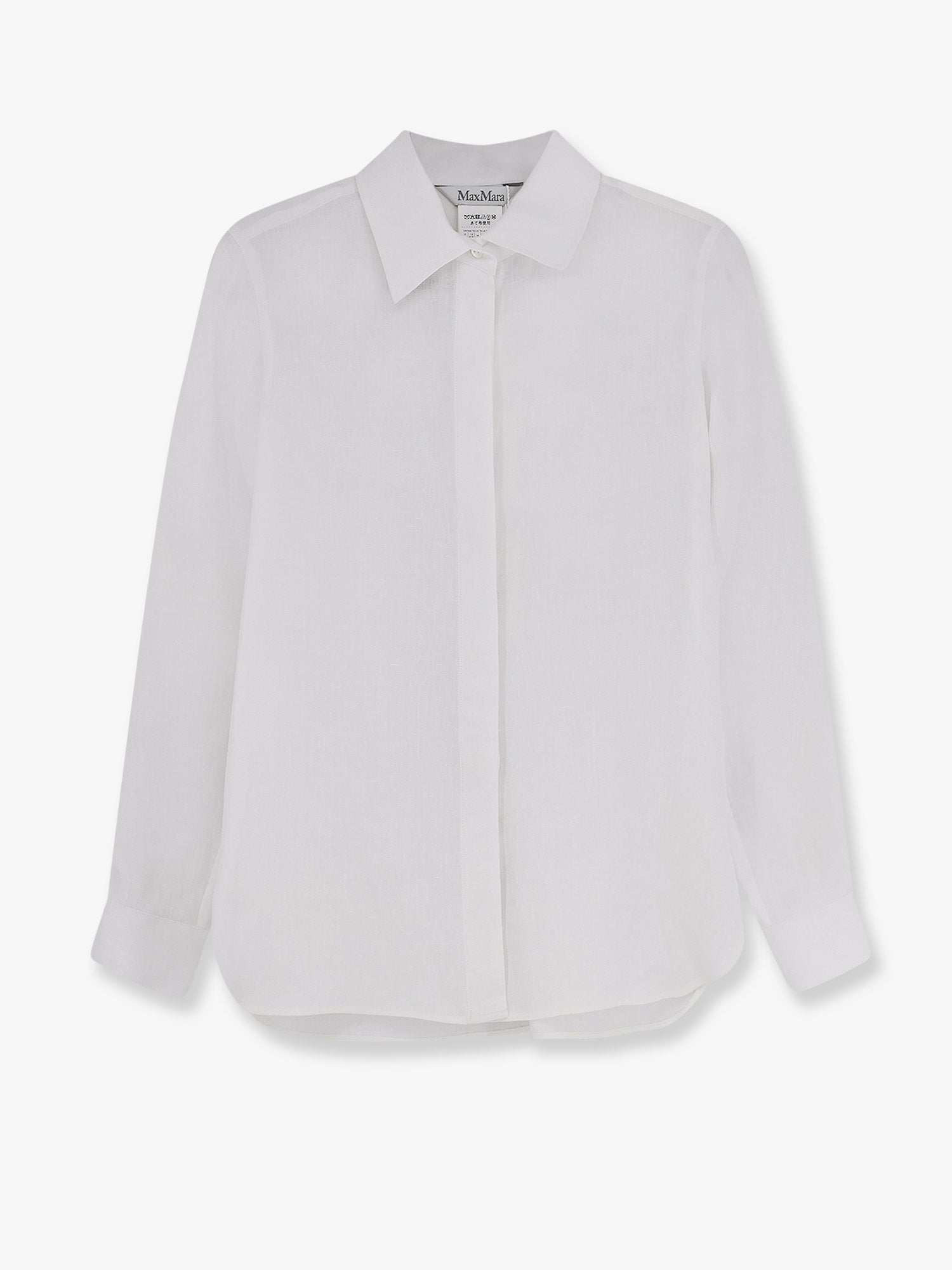 Max Mara Women Mxmfalasco Linen Shirt MAX MARA