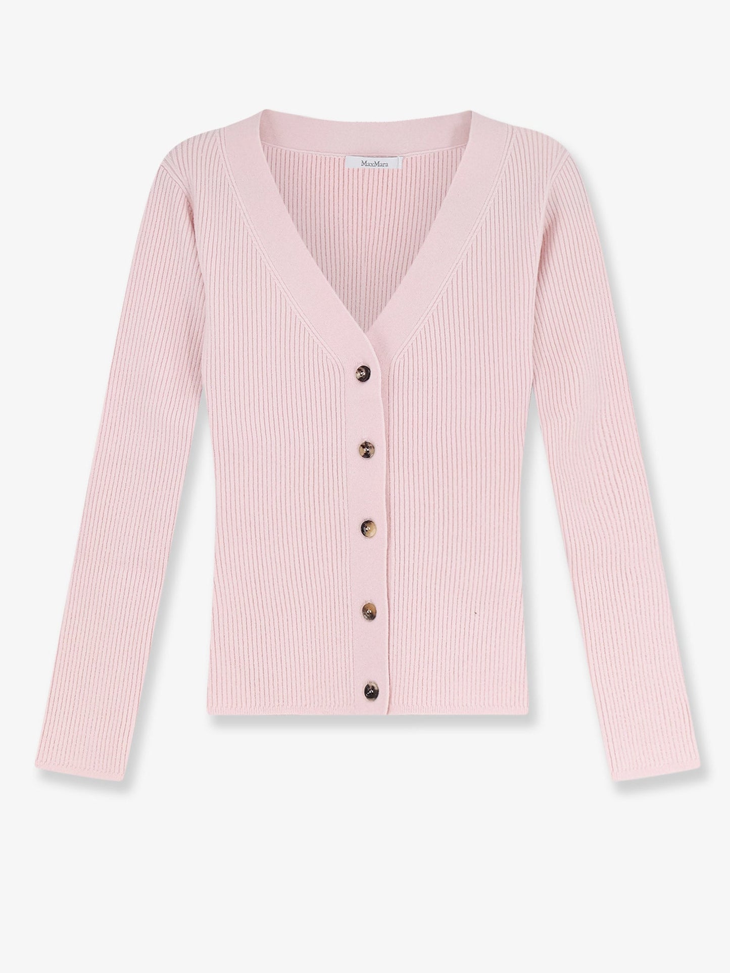 Max Mara Women Mxmgioiosa Ribbed Wool And Cashmer Ecardigan MAX MARA