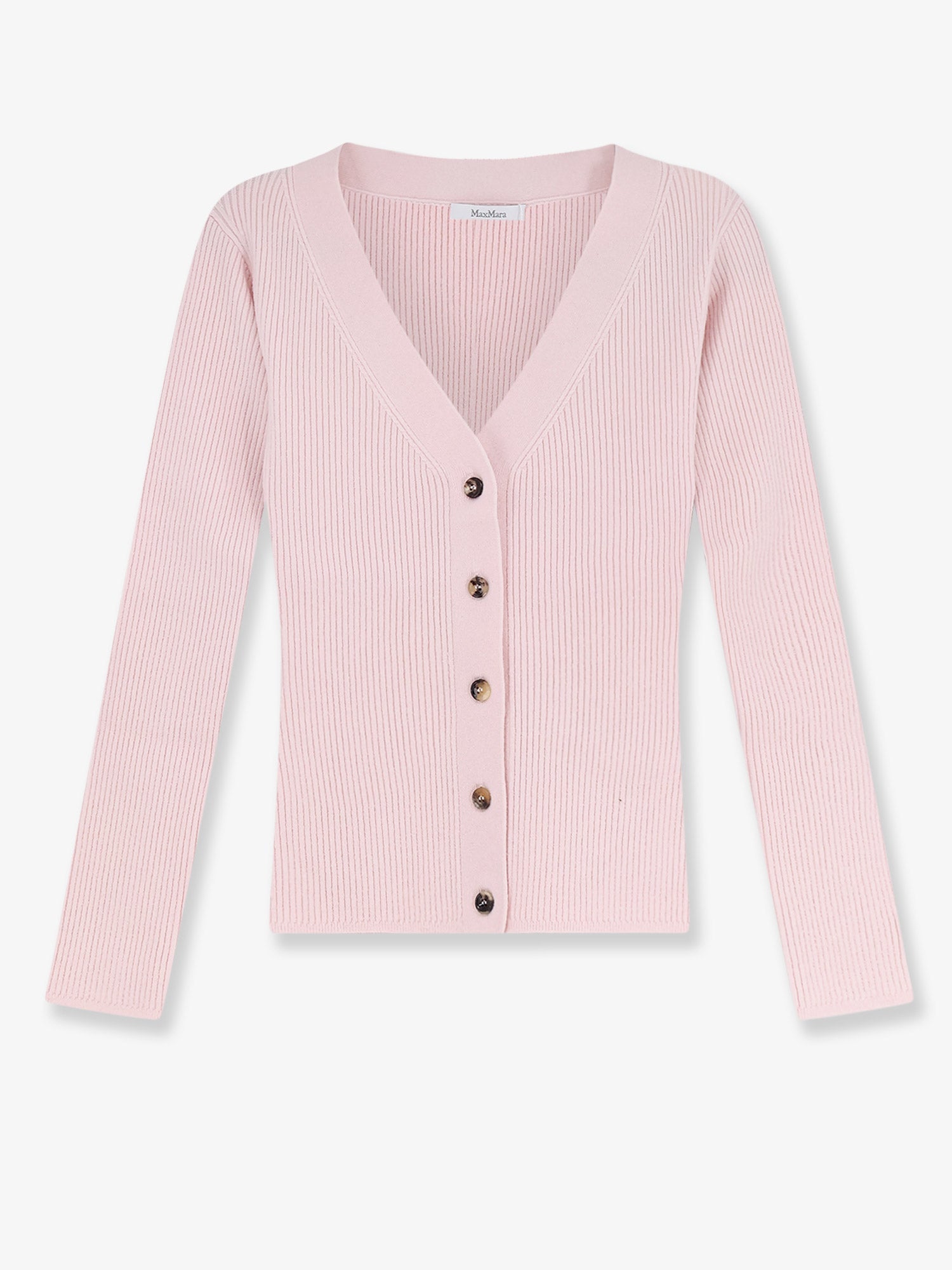 Max Mara Women Mxmgioiosa Ribbed Wool And Cashmer Ecardigan MAX MARA