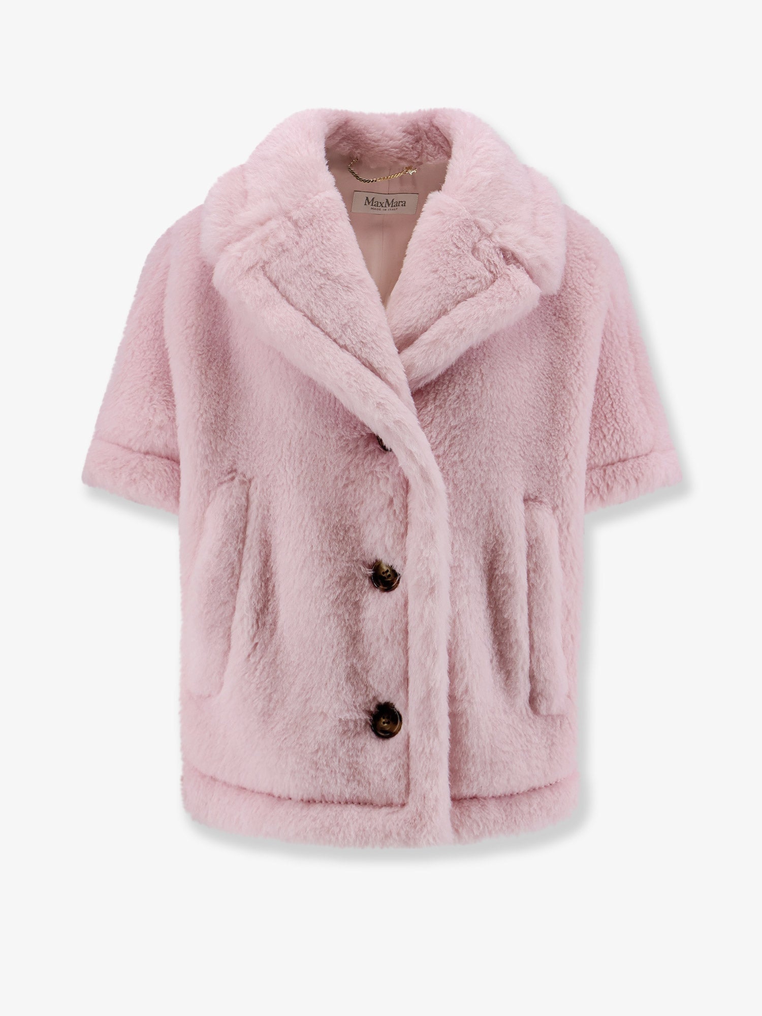 Max Mara Women Mxacorvino1 Alpaca And Virgin Wool Fur Cape MAX MARA