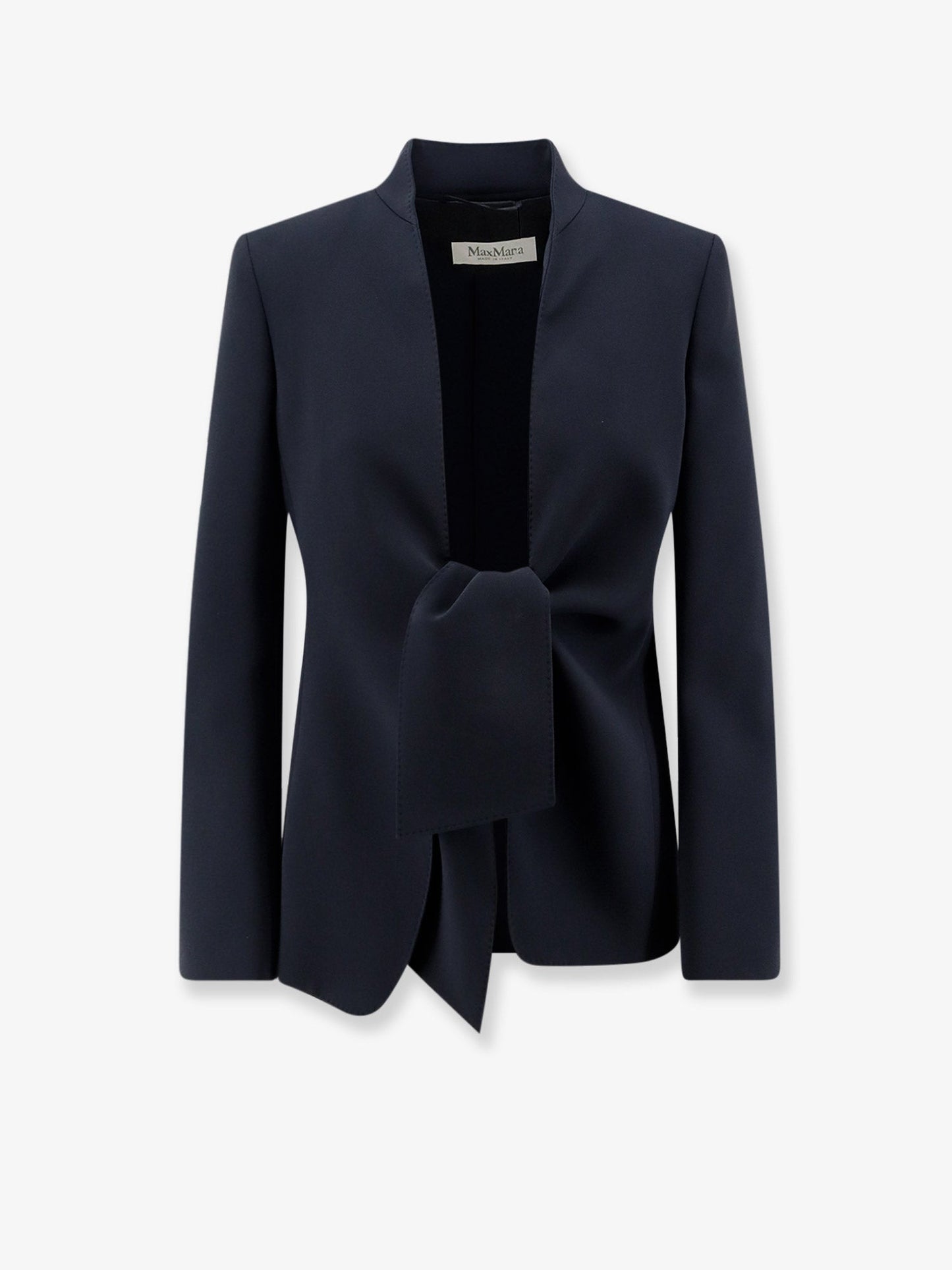 Max Mara Women Mxmpalo Cady Blazer With Front Knot Detail