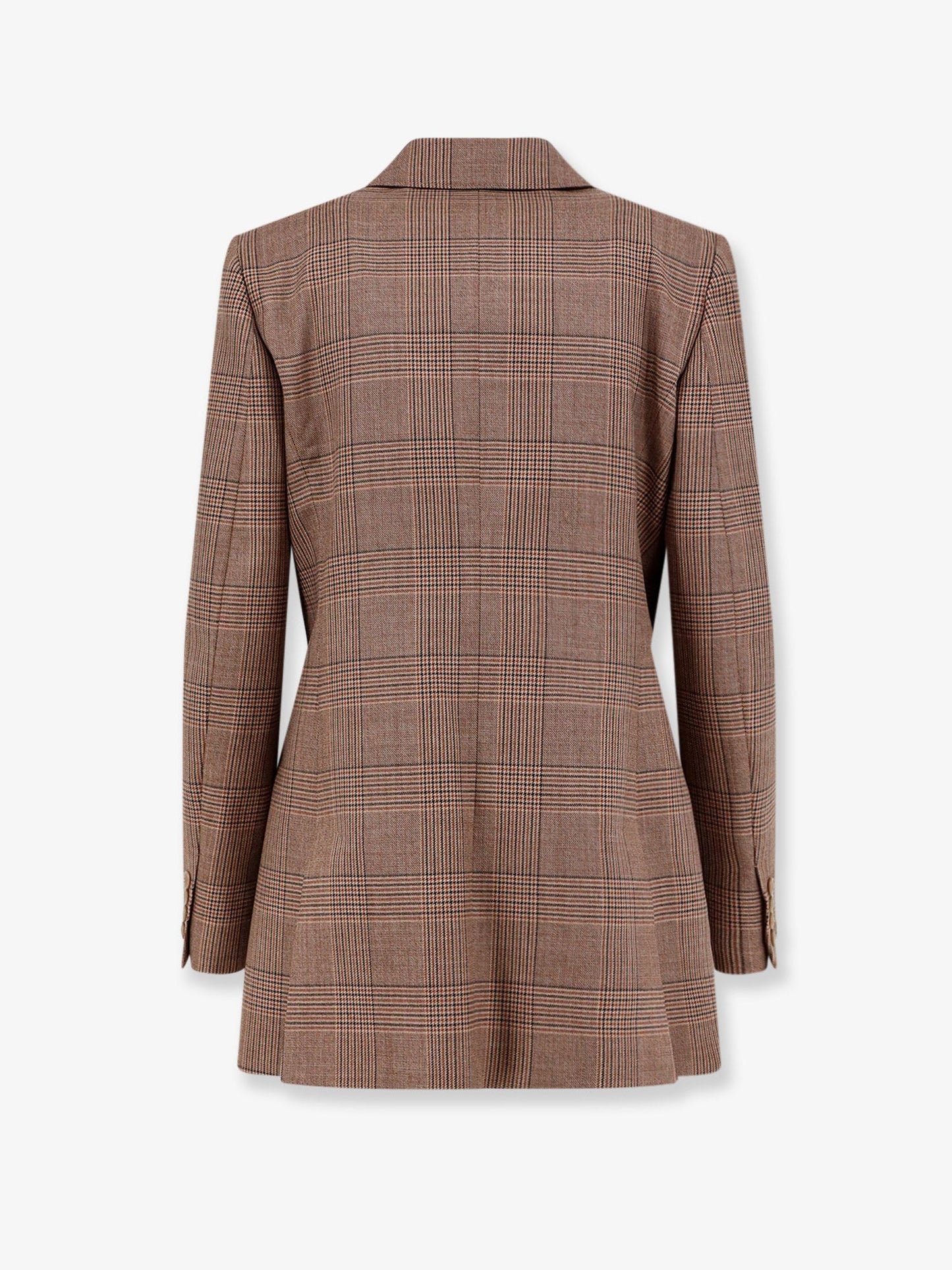 Max Mara Women Mxmastrale Wool Blazer With Prince Of Wales Pattern MAX MARA
