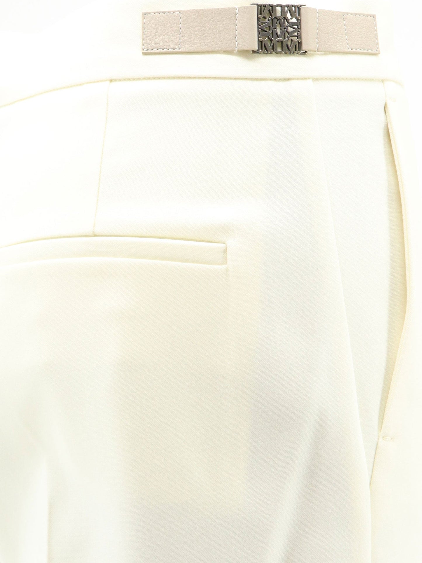 Max Mara Women Mxmacino Stretch Virgin Wool Trousers MAX MARA