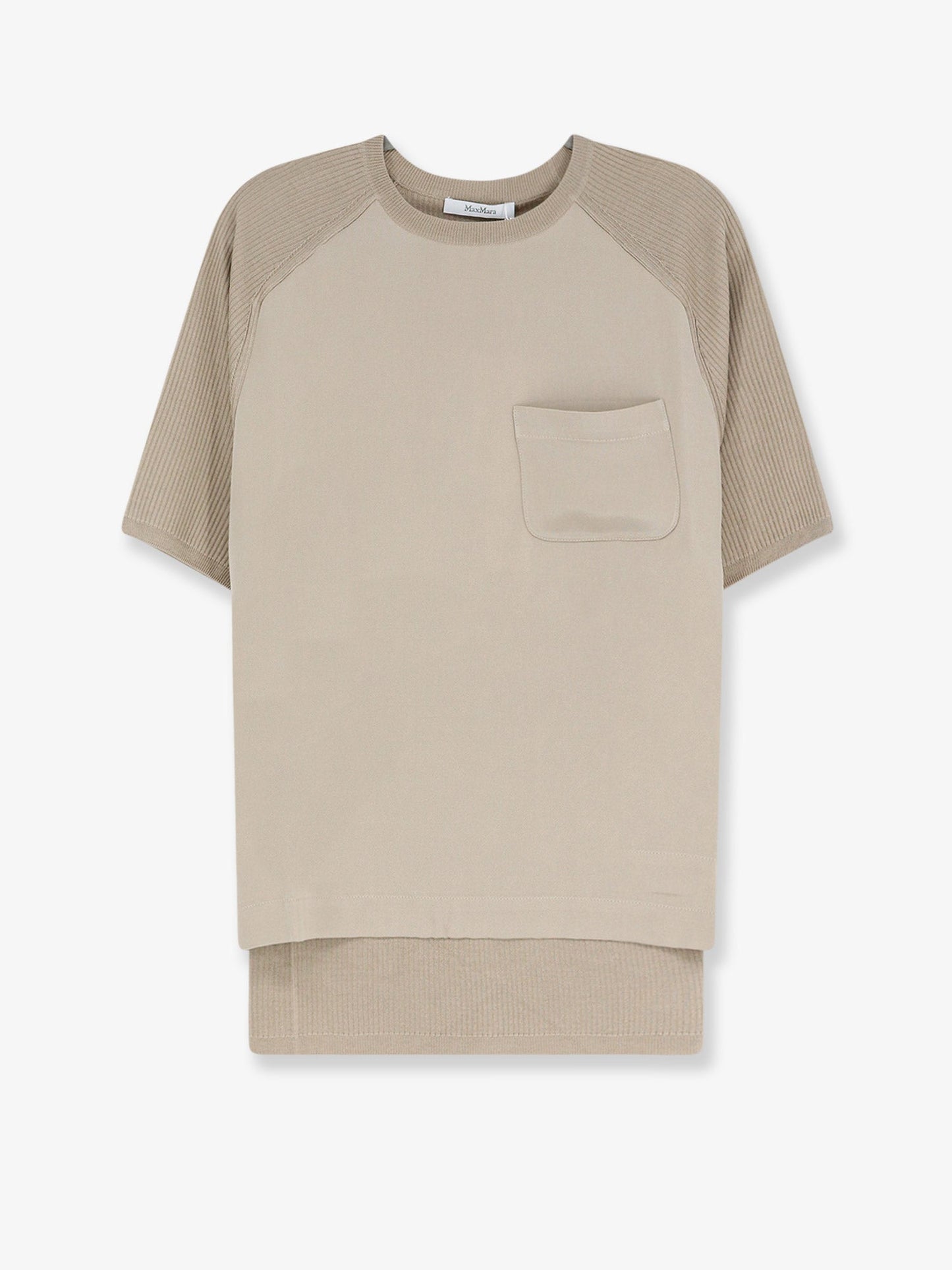 Max Mara Women Mxmgolfo Silk And Cashmere Top