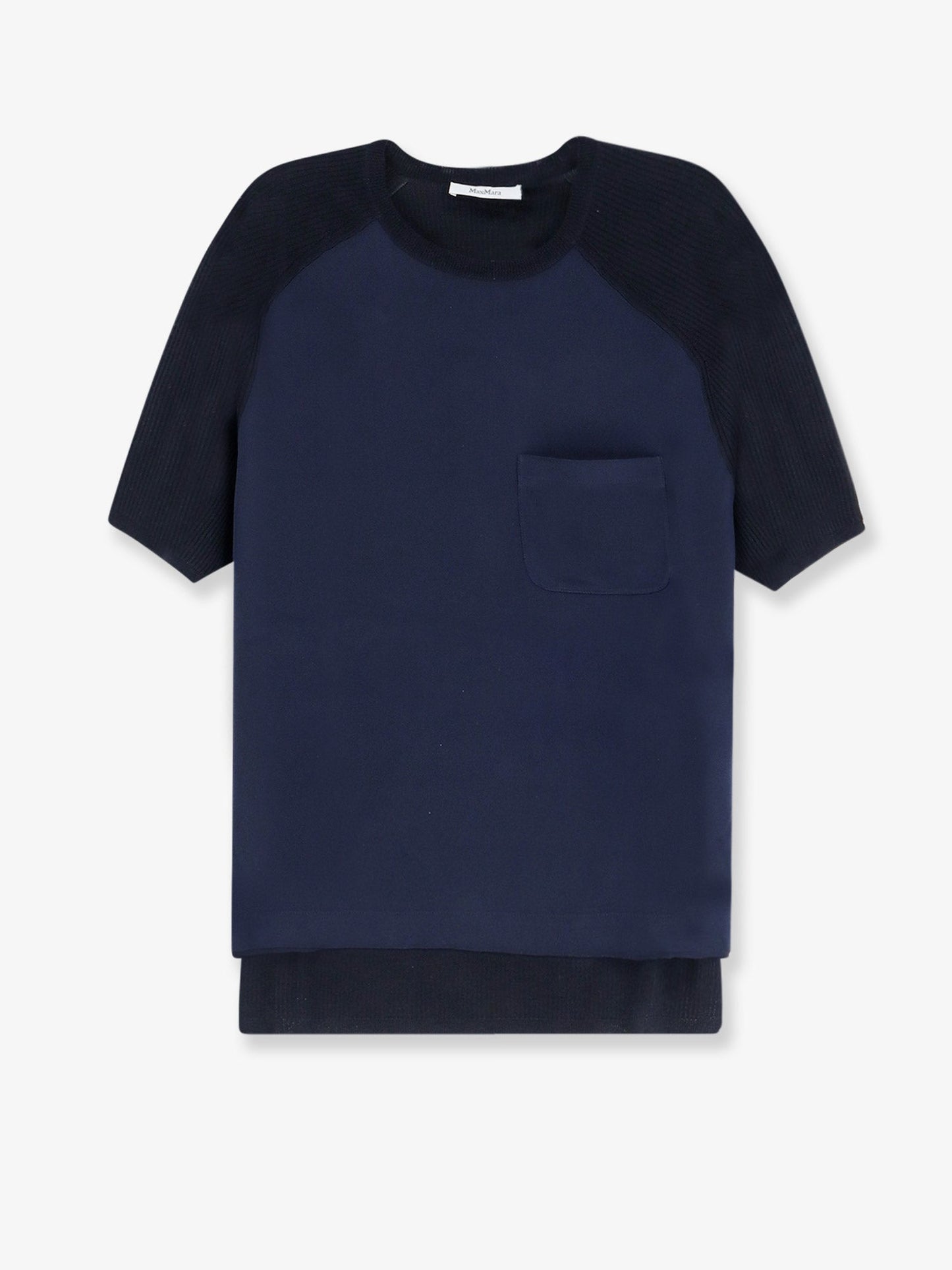 Max Mara Women Mxmgolfo Silk And Cashmere Top