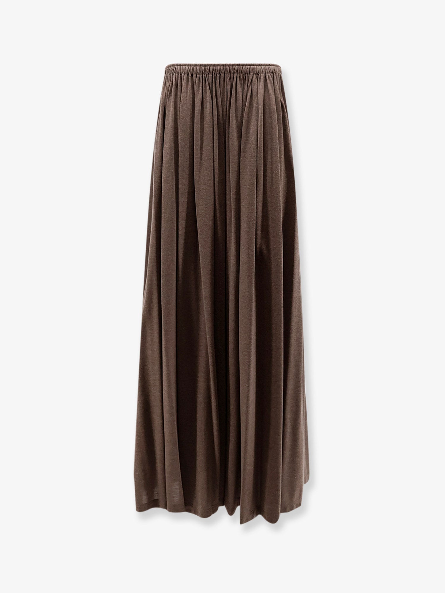 Max Mara Women Mxmlivrea Pleated Jersey Long Skirt MAX MARA