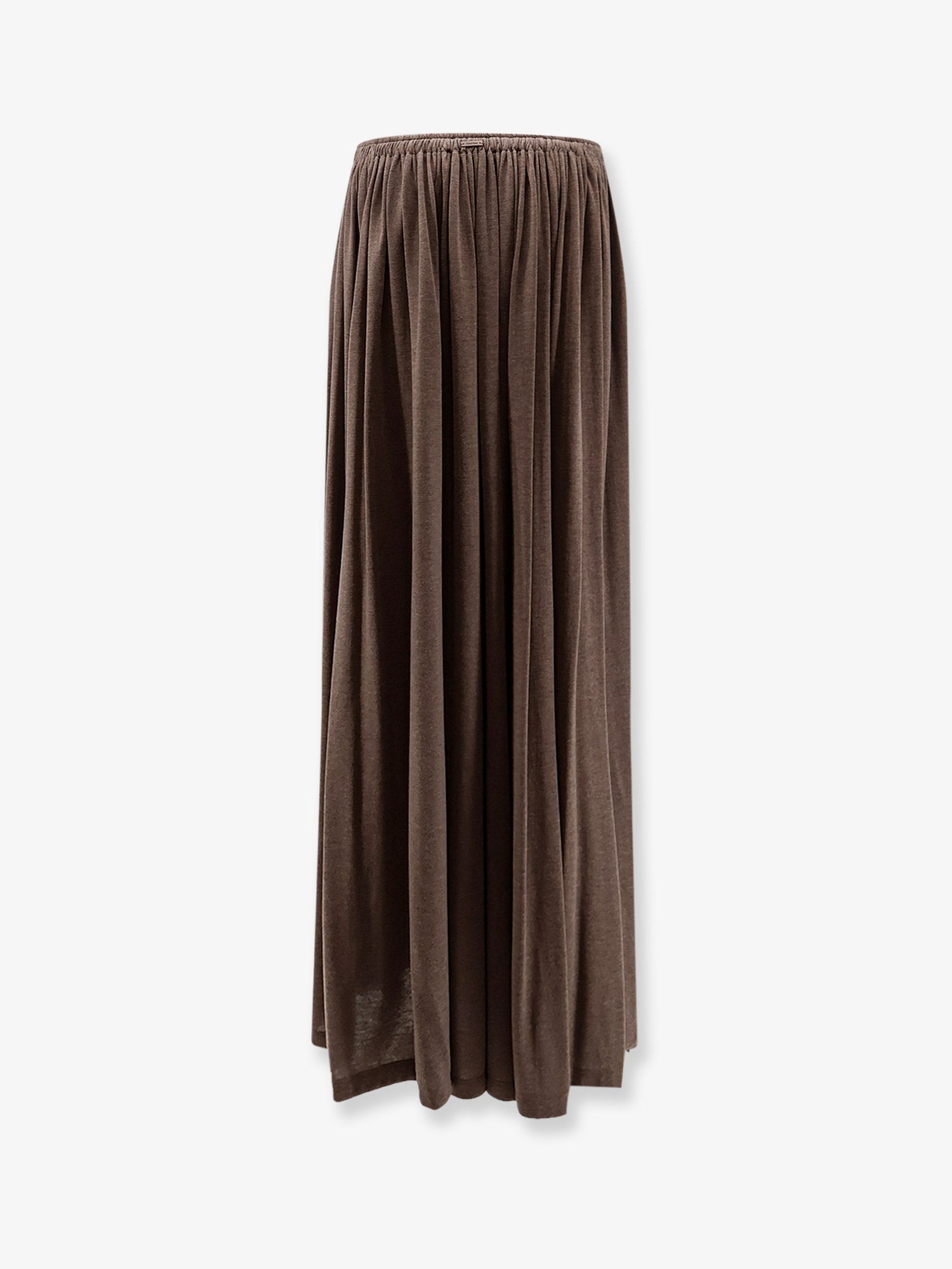 Max Mara Women Mxmlivrea Pleated Jersey Long Skirt MAX MARA