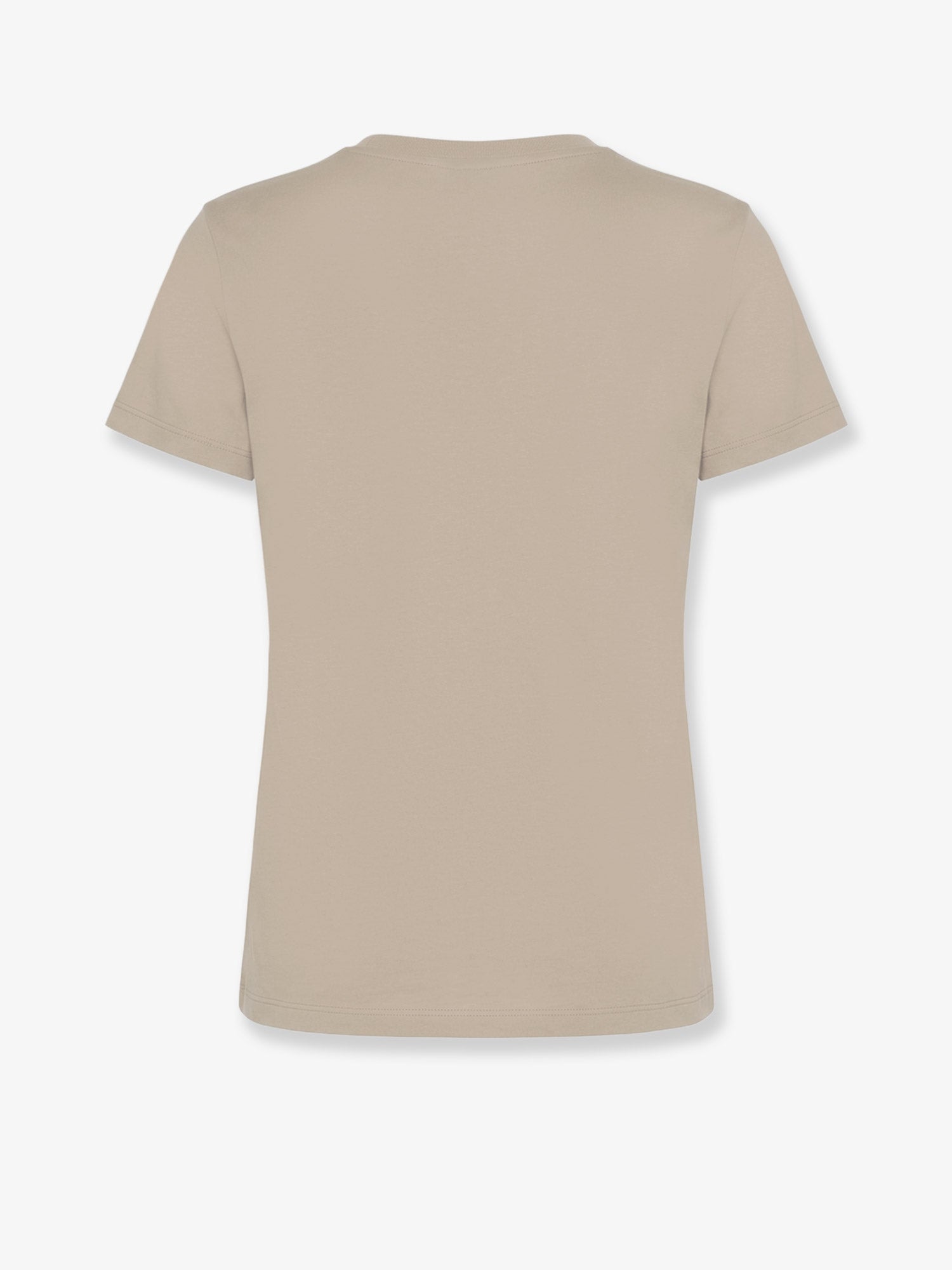 Max Mara Women Papaia Cotton T-Shirt With Monogram MAX MARA