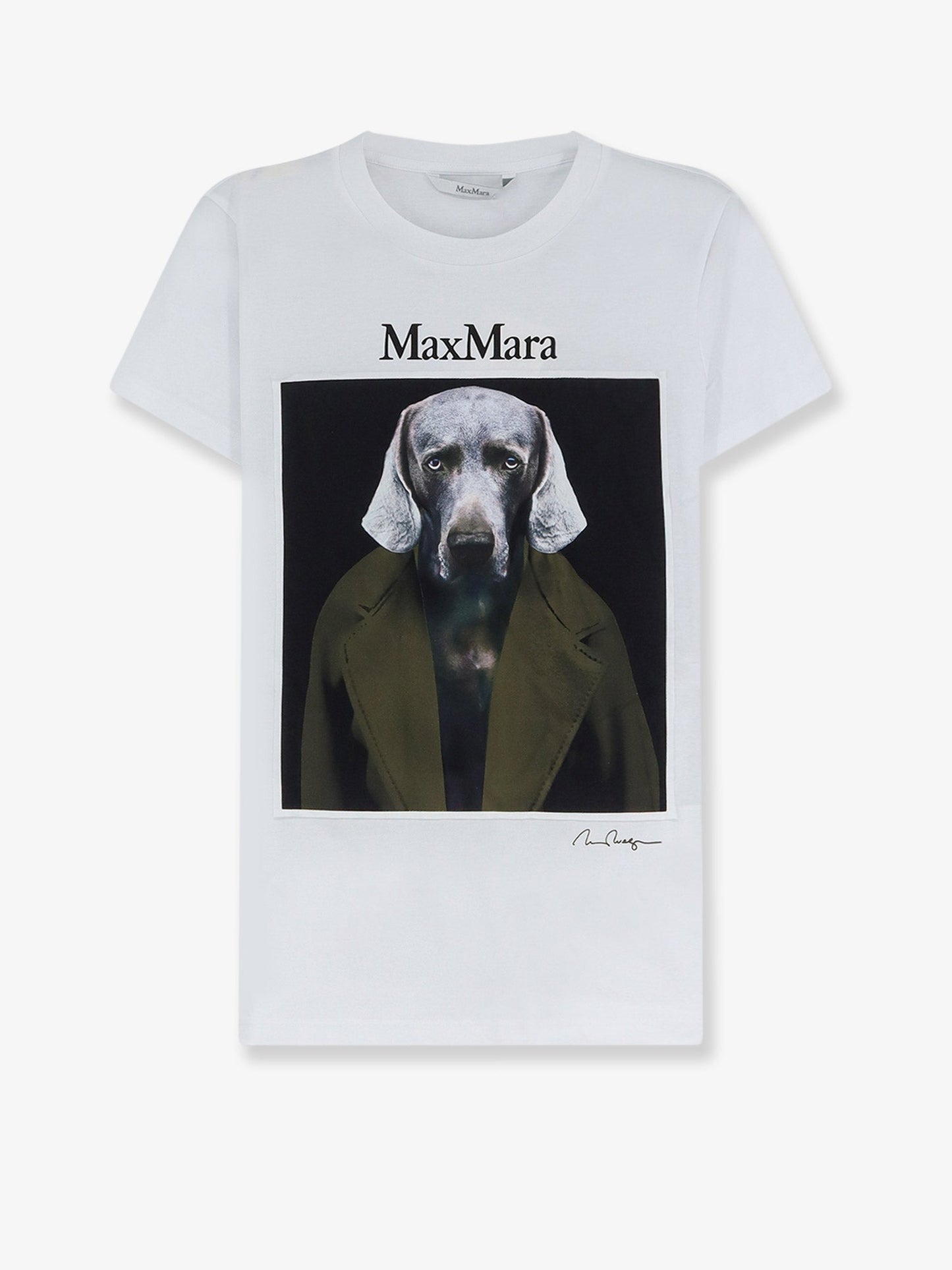 Max Mara Women Mxmcalca Cotton T-Shirt MAX MARA