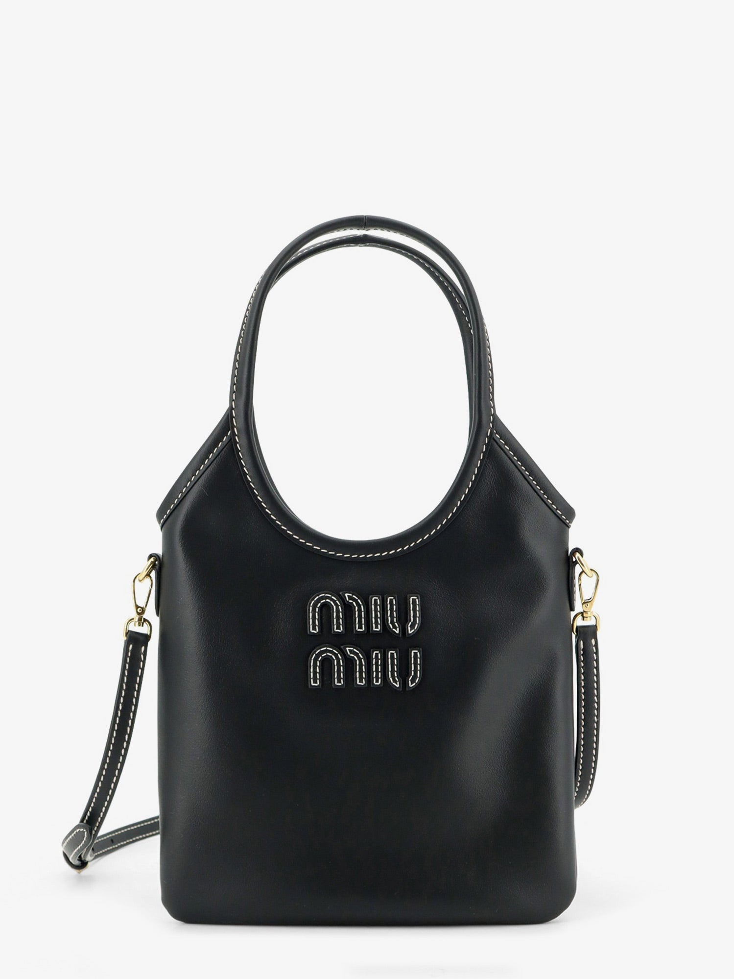 Miu Miu Women Ivy Leather Crossbody Bag MIU MIU