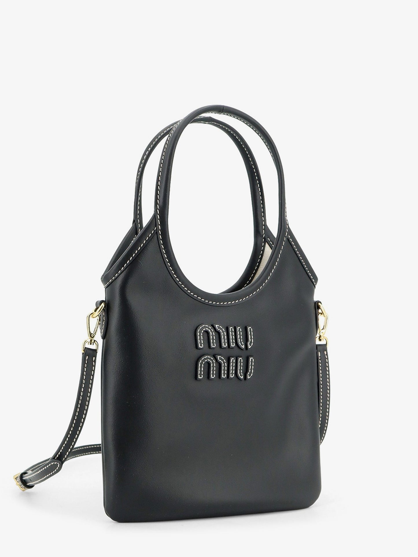 Miu Miu Women Ivy Leather Crossbody Bag MIU MIU
