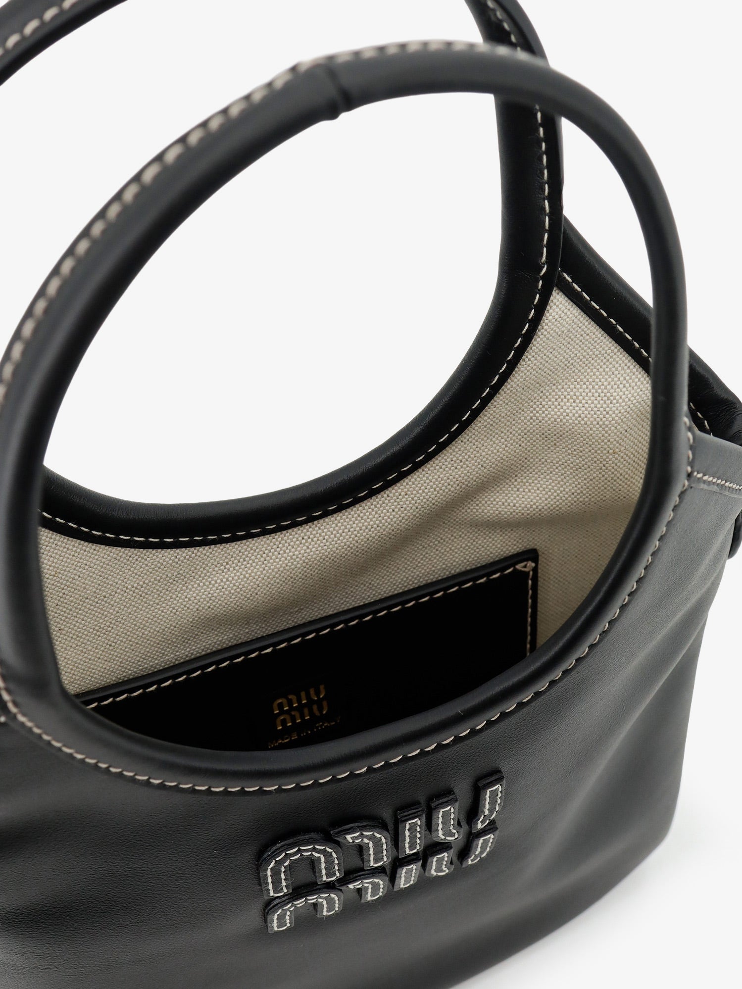 Miu Miu Women Ivy Leather Crossbody Bag MIU MIU
