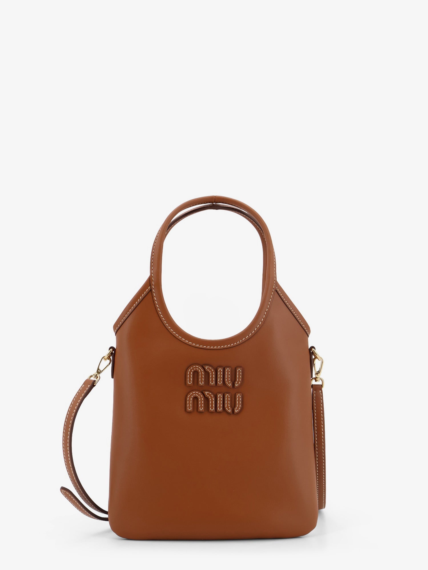 Miu Miu Women Ivy Leather Crossbody Bag MIU MIU