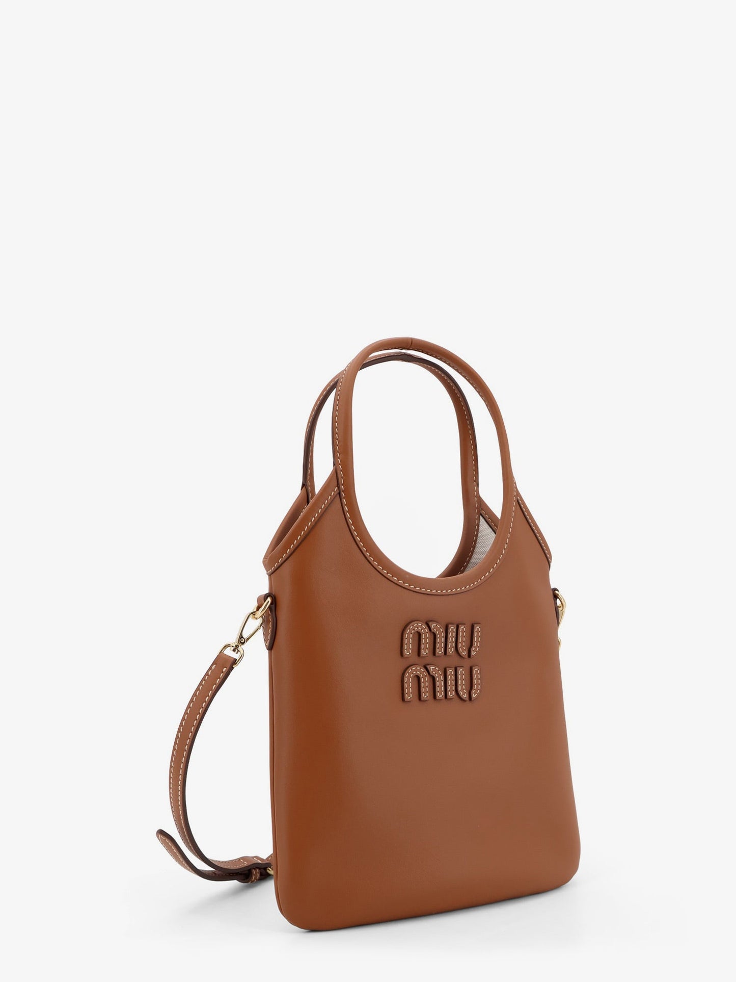 Miu Miu Women Ivy Leather Crossbody Bag MIU MIU