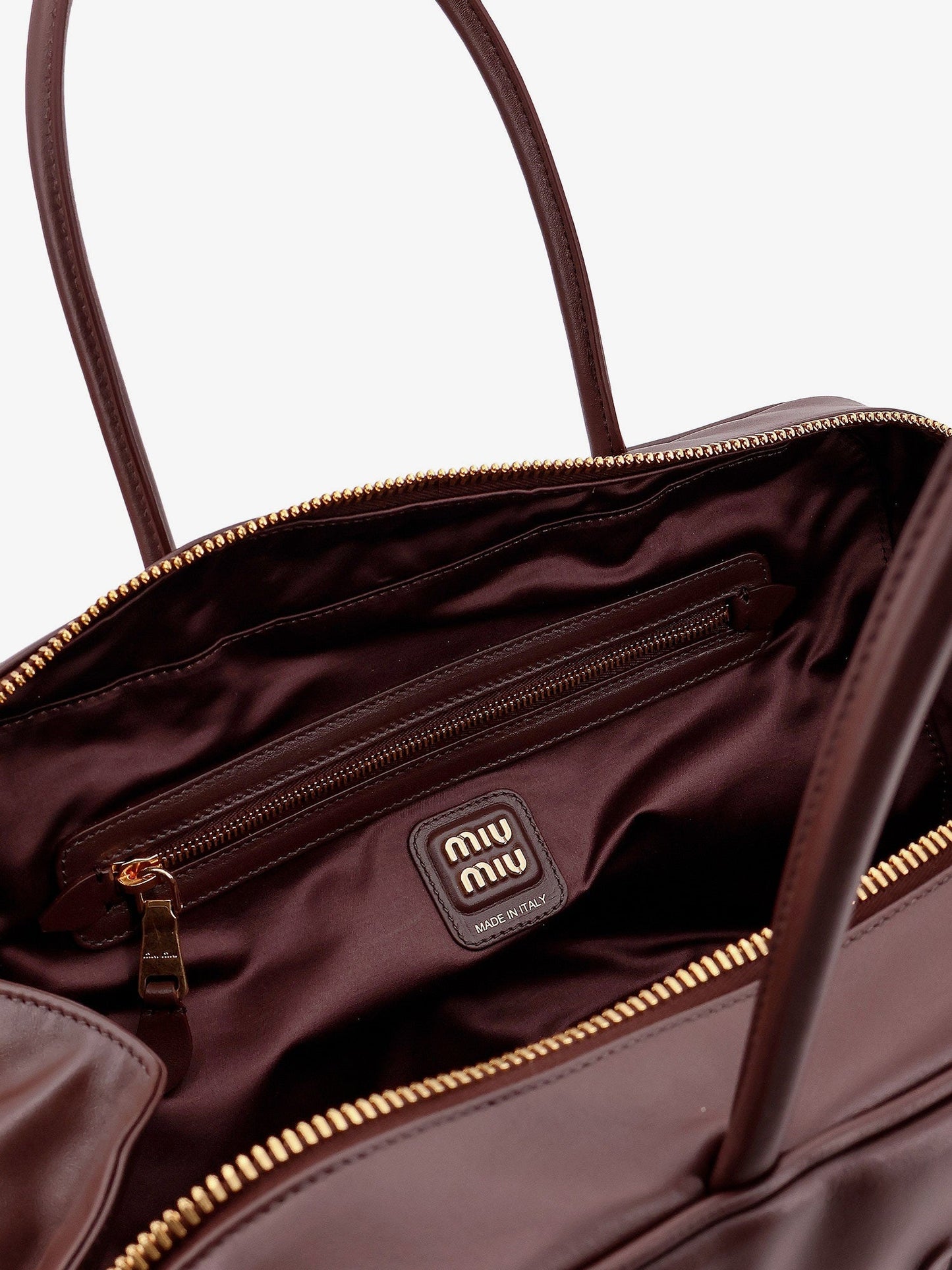 Miu Miu Women Beau Leather Handbag MIU MIU