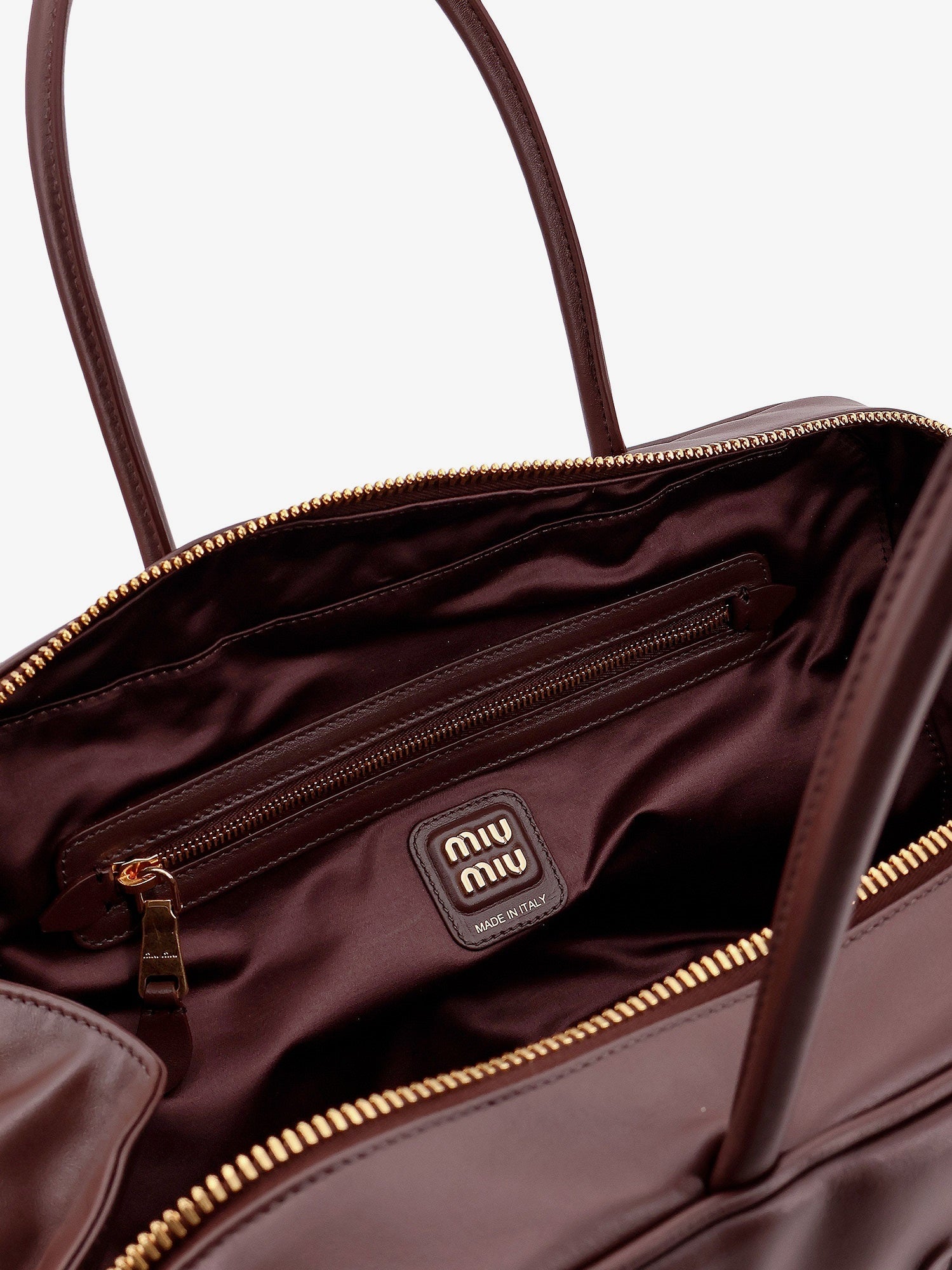 Miu Miu Women Beau Leather Handbag MIU MIU
