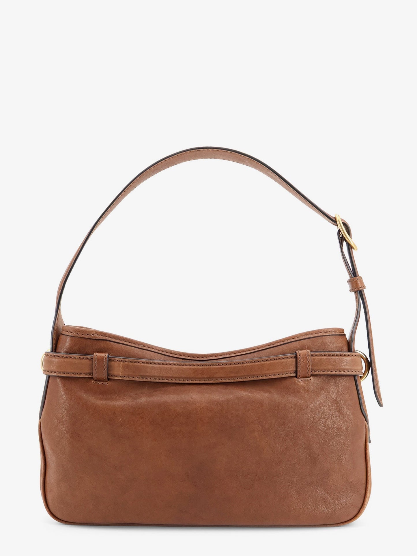 Miu Miu Women Aventure Leather Bag With Embossed Front Logo MIU MIU