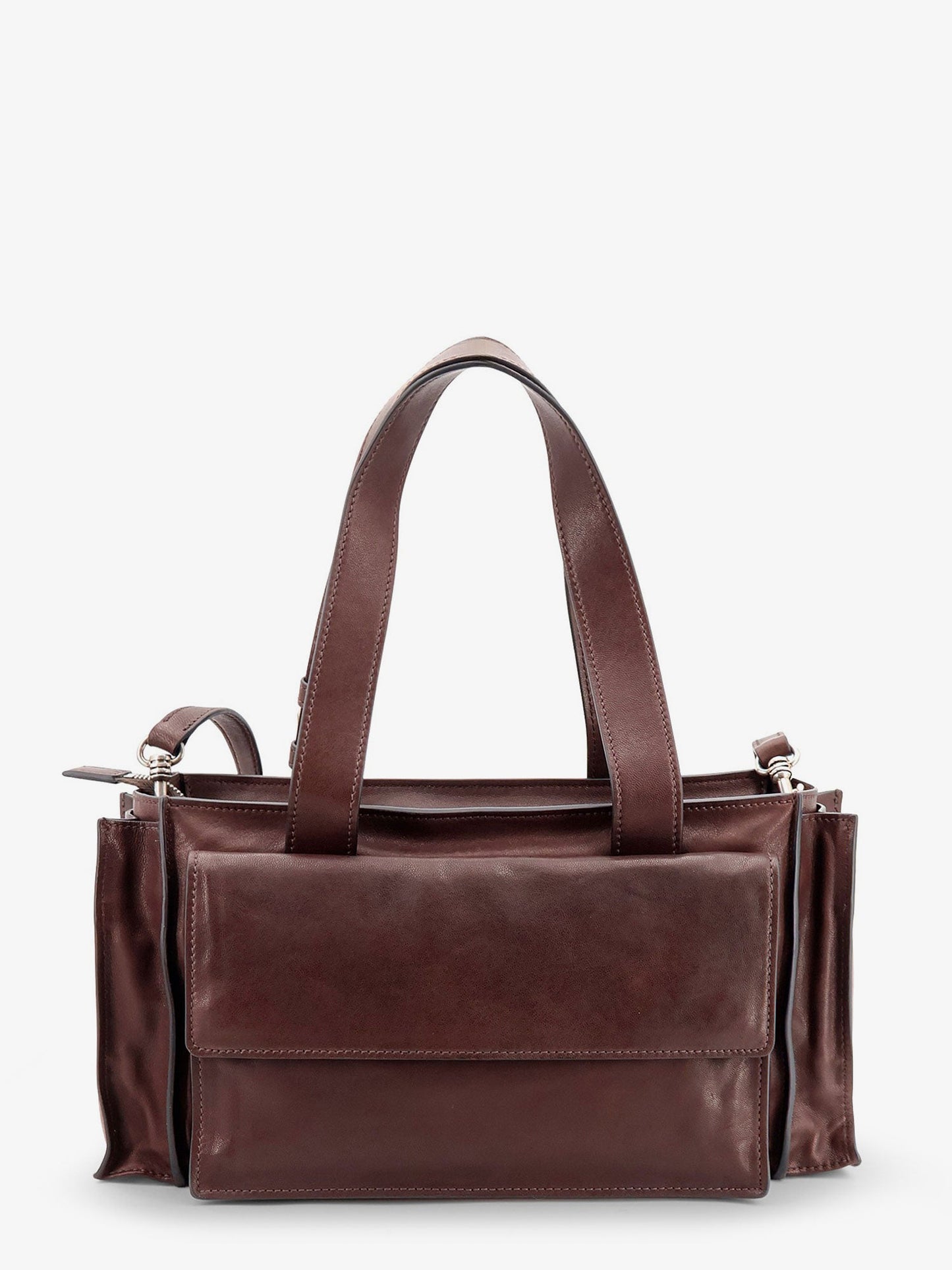 Miu Miu Women Utilitaire Leather Crossbody Bag MIU MIU