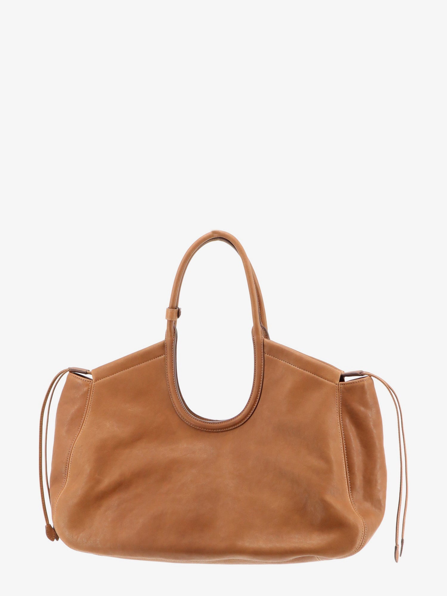 Miu Miu Women Ivy Leather Handbag With Front Lettering Logo MIU MIU