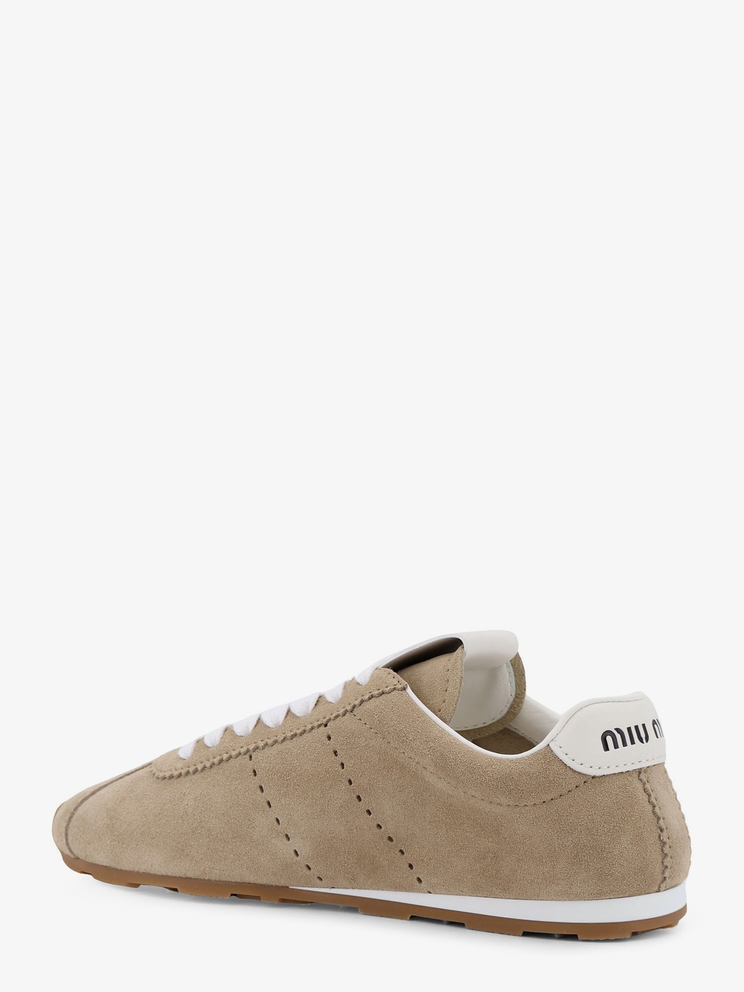 Miu Miu Women Suede Plume Sneakers MIU MIU