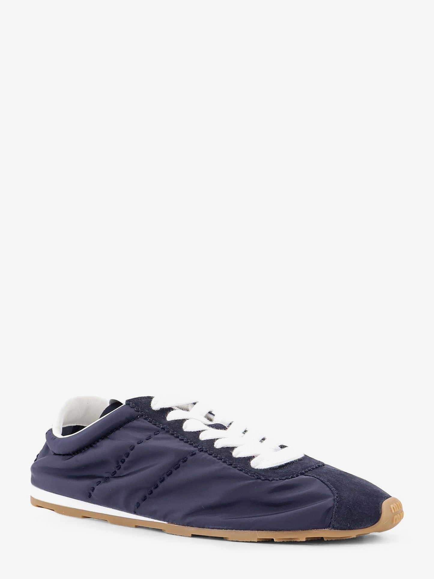 Miu Miu Women Nylon And Suede Sneakers MIU MIU