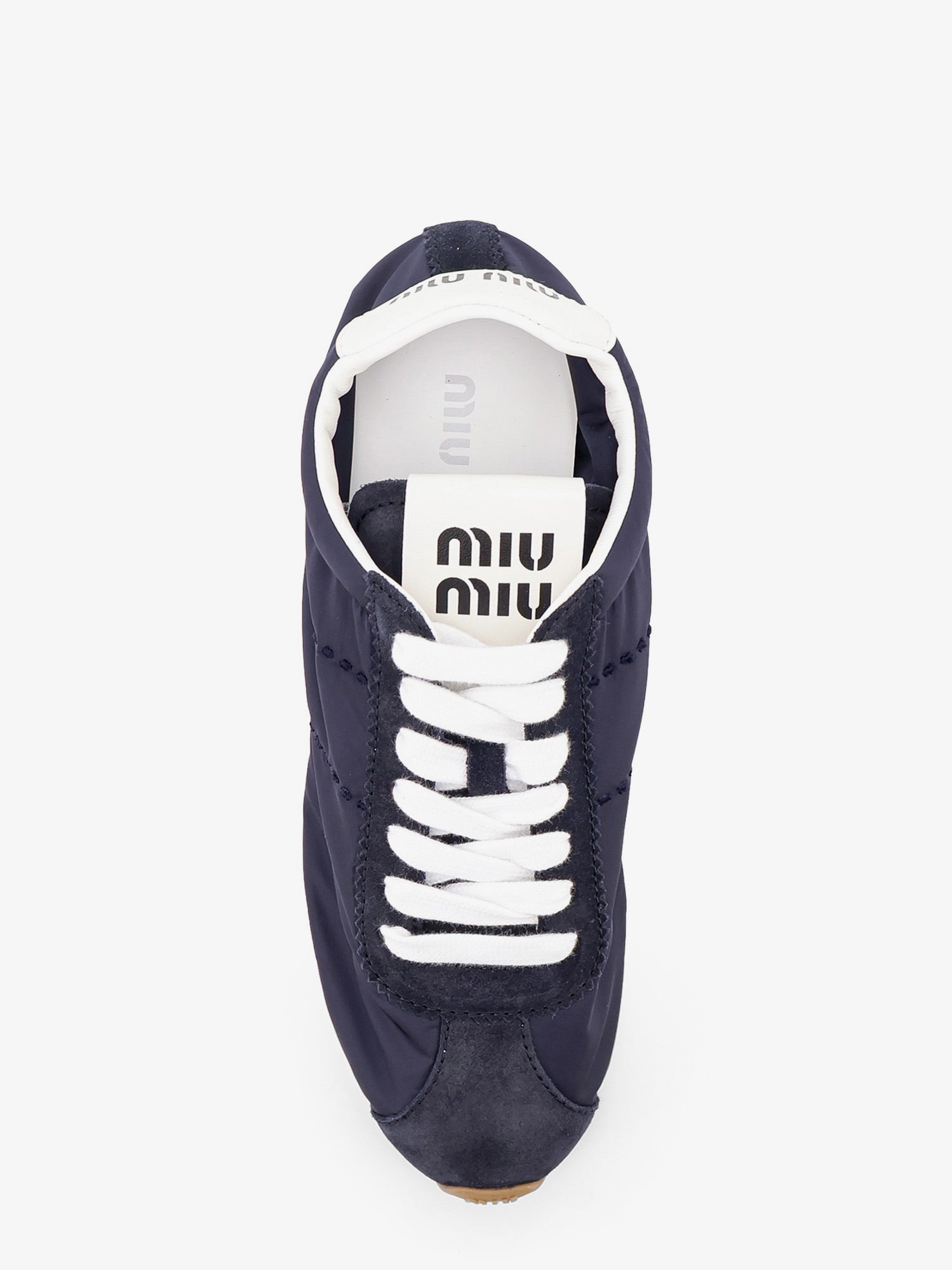 Miu Miu Women Nylon And Suede Sneakers MIU MIU