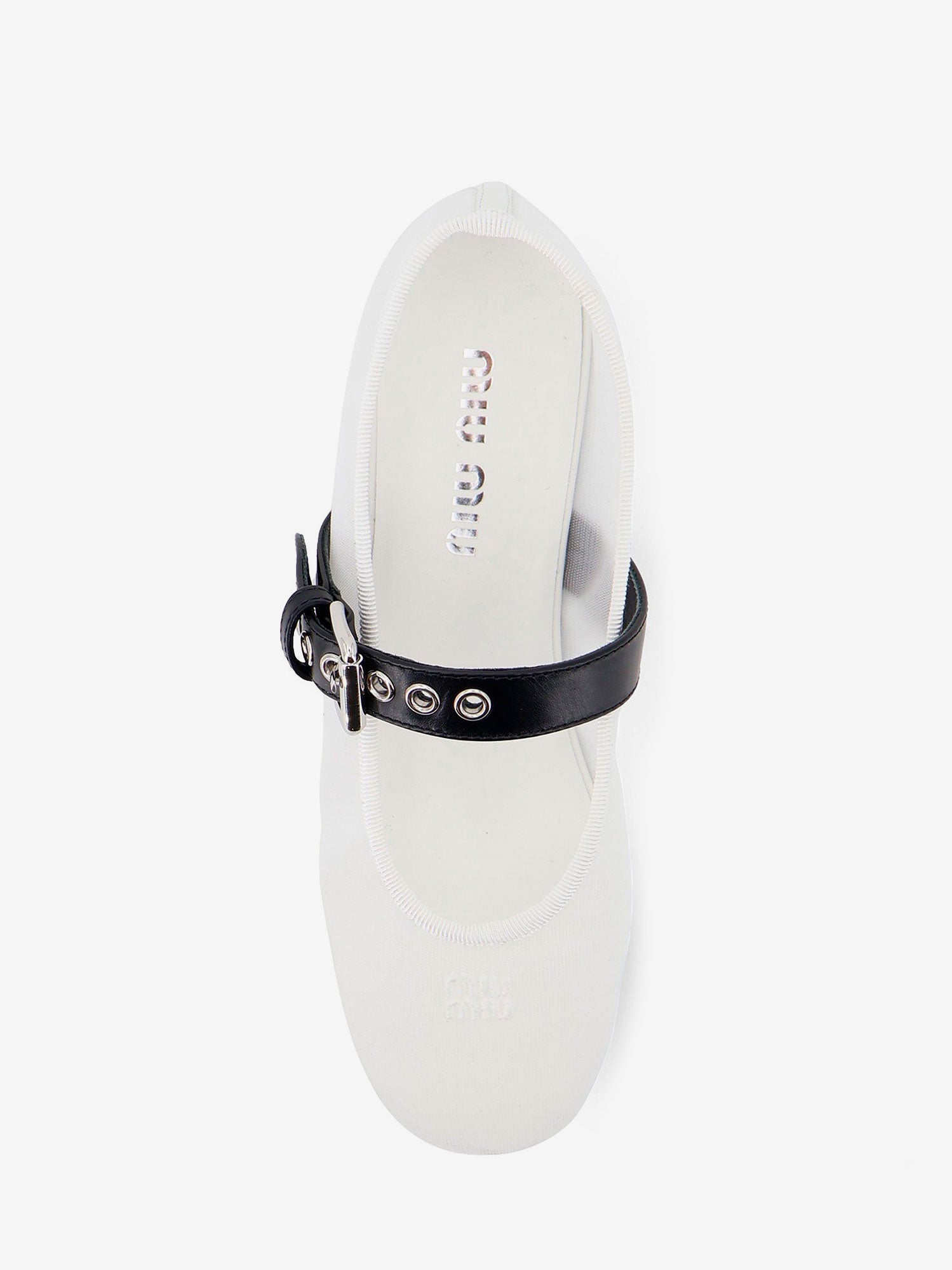 Miu Miu Women Mesh Fabric Ballerinas MIU MIU