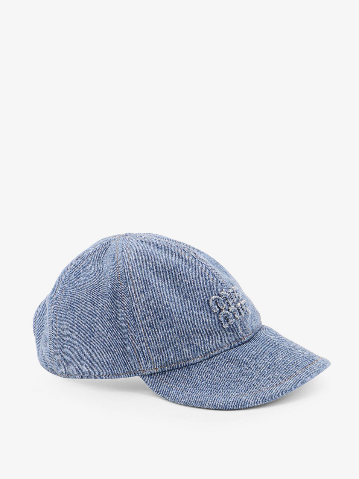 Miu Miu Women Debun Blue Hat MIU MIU