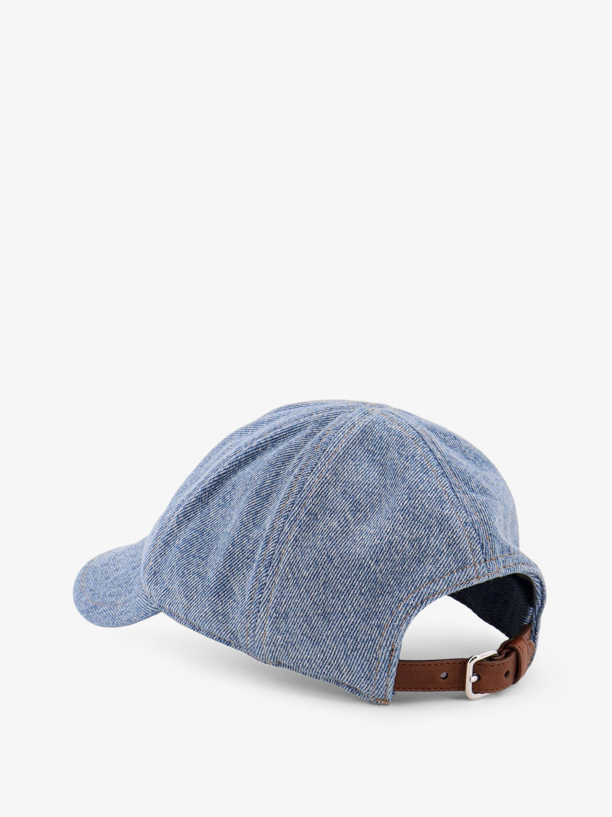 Miu Miu Women Debun Blue Hat MIU MIU