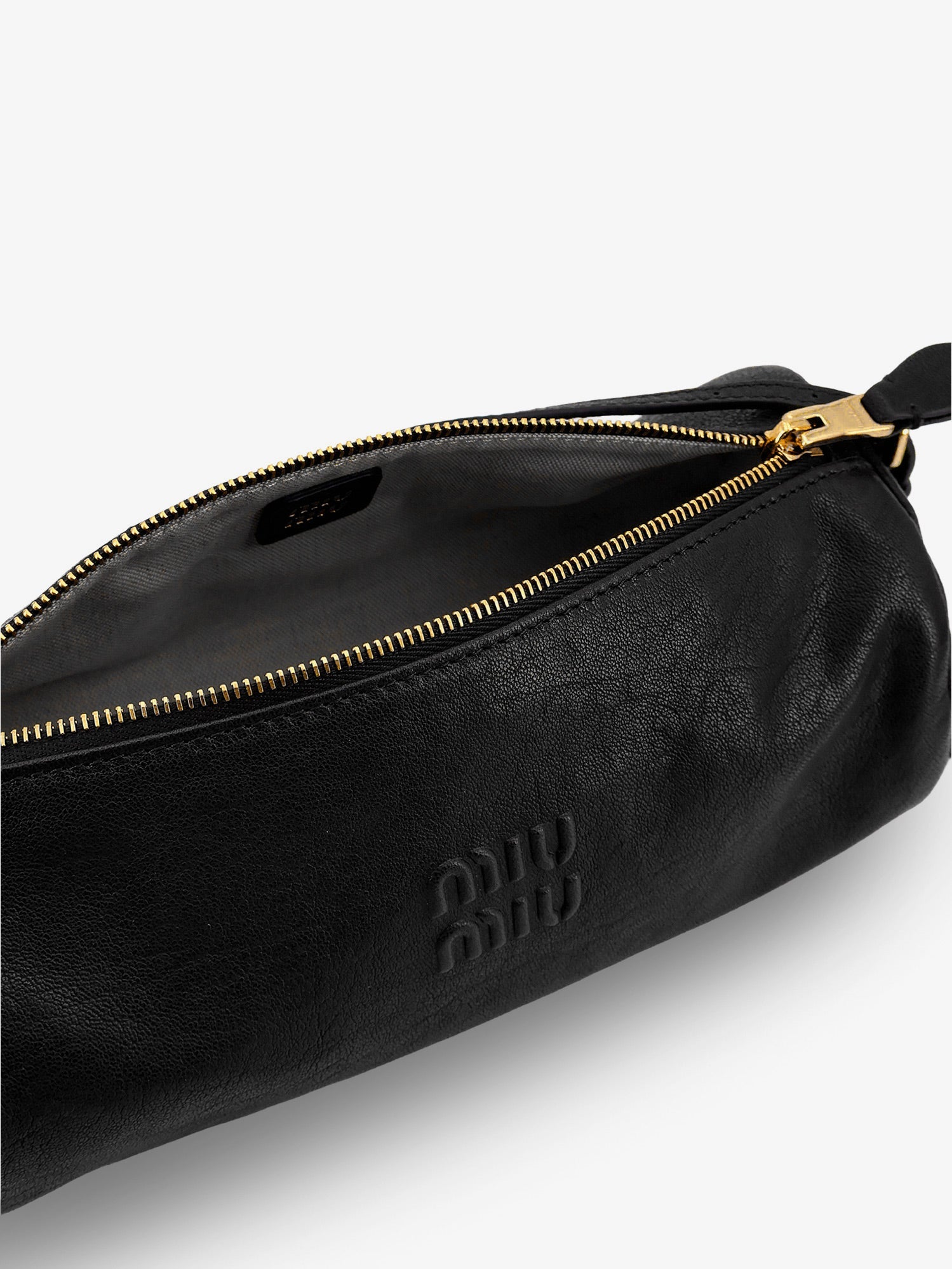 Miu Miu Women Mini Aviator Leather Shoulder Bag MIU MIU