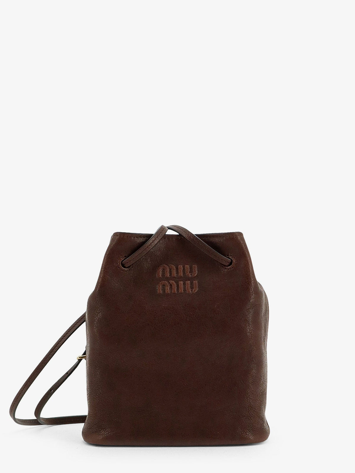 Miu Miu Women Leather Mini Crossbody Bag MIU MIU