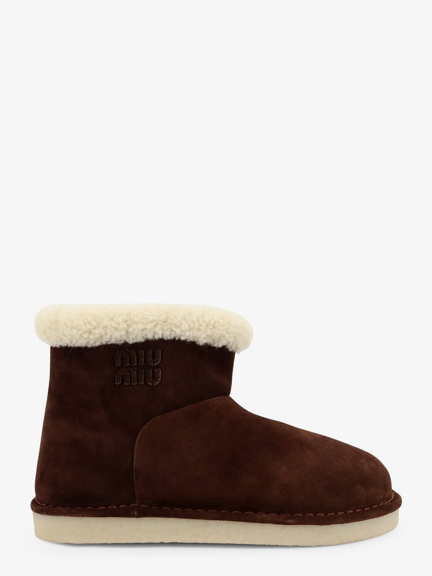 Miu Miu Women Suede Ankle Boots MIU MIU