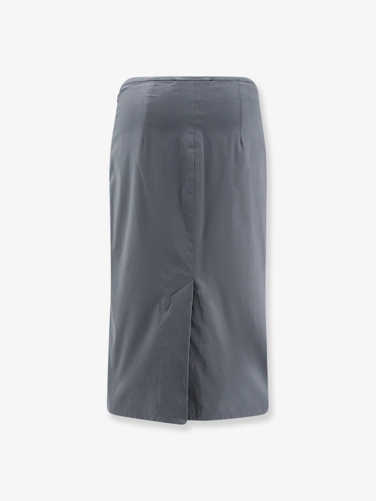 Miu Miu Women Cotton Blend Midi Skirt MIU MIU