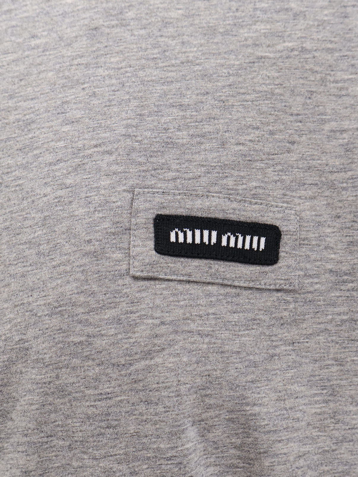 Miu Miu Women Melange Jersey Sweatshirt MIU MIU