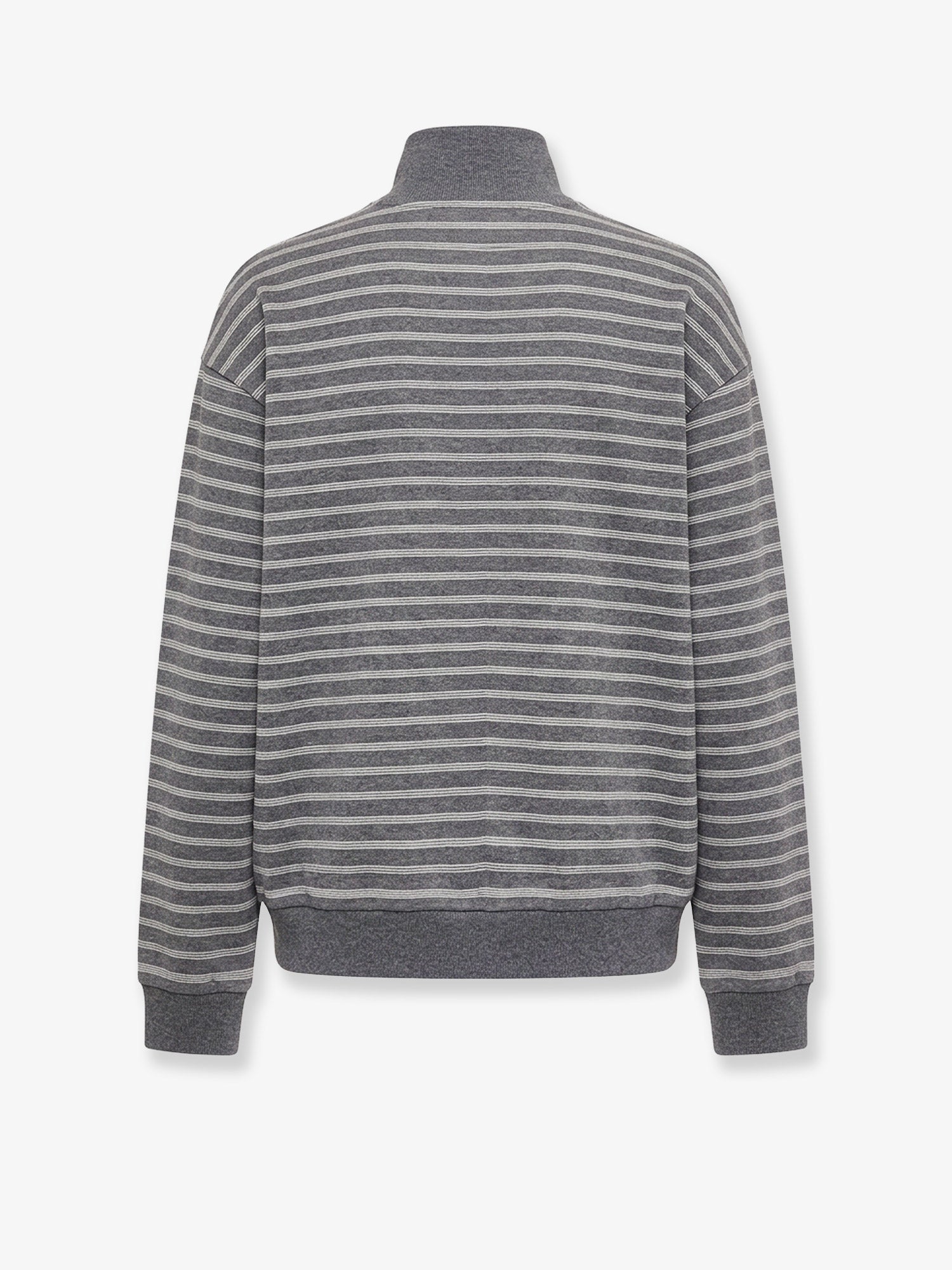 Miu Miu Women Striped Cotton Sweatshirt MIU MIU