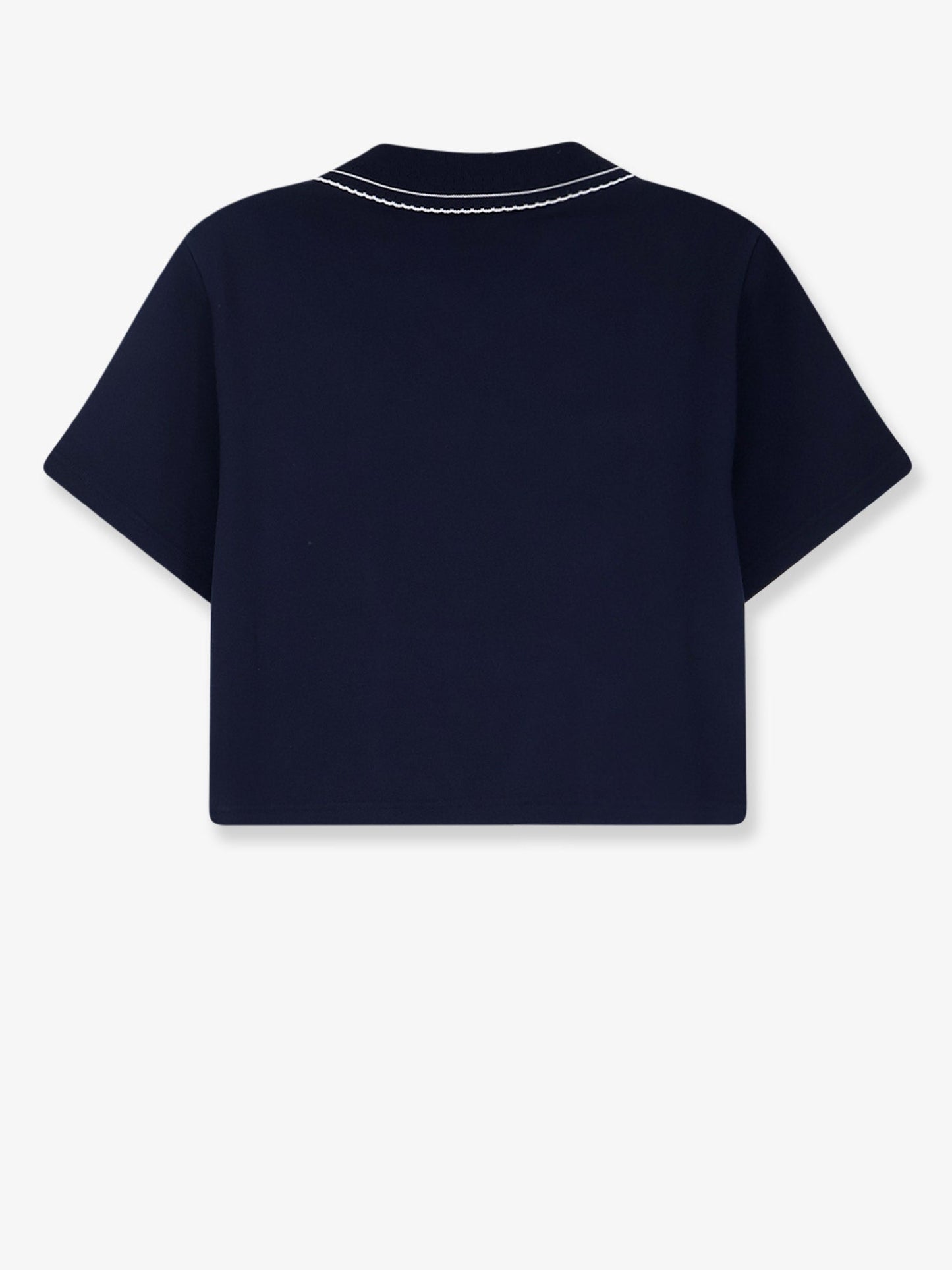Miu Miu Women Cotton Sweatshirt With Logo Embroidery MIU MIU