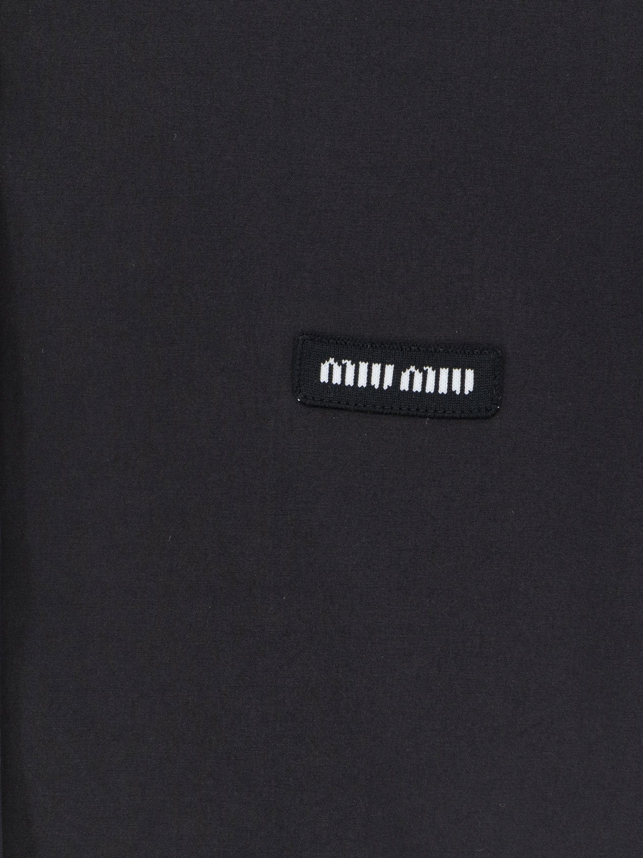 Miu Miu Women Stretch Poplin Shirt MIU MIU