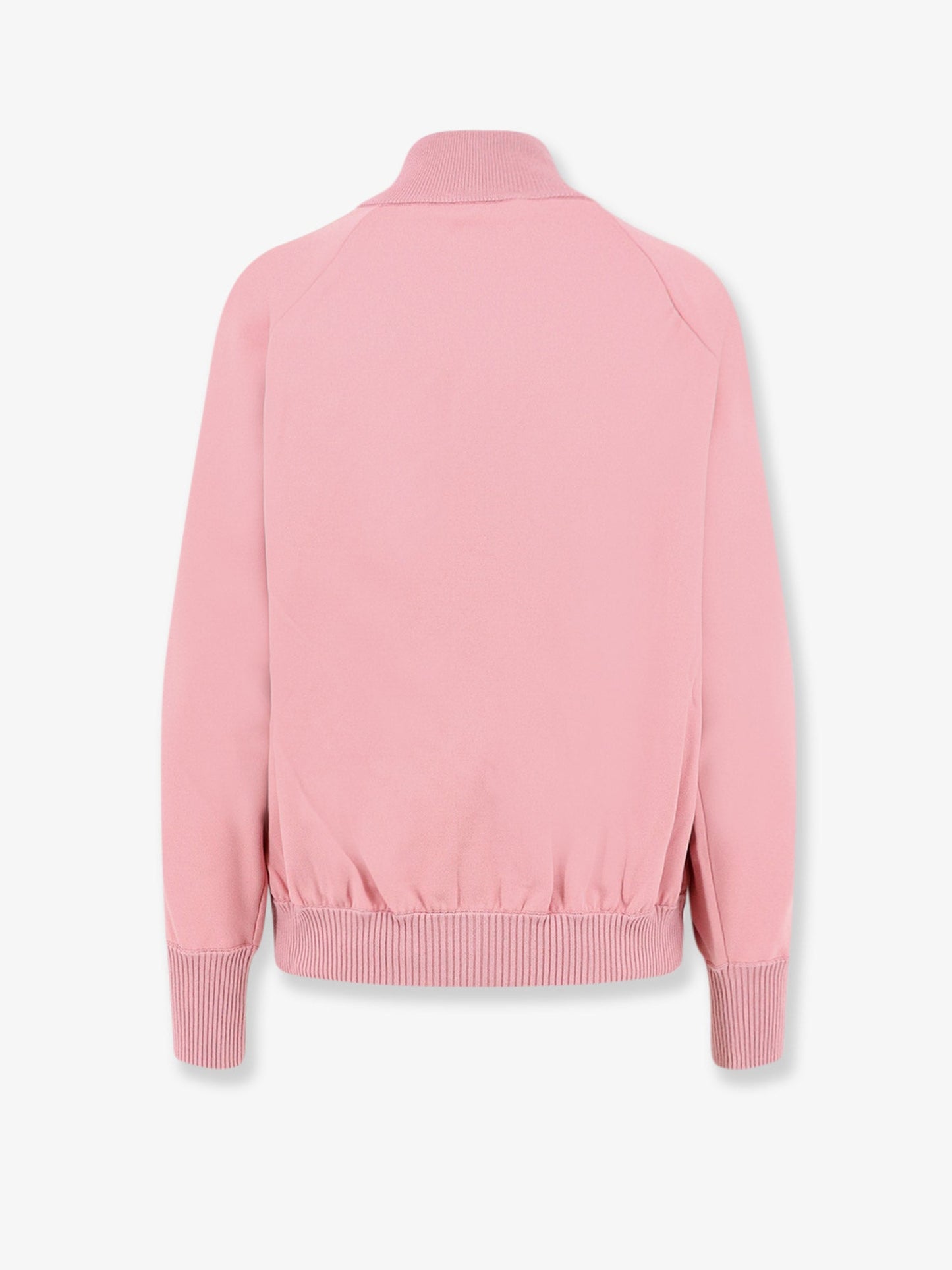 Miu Miu Women Silk Blend Cardigan With Embroidered Logo Patch MIU MIU