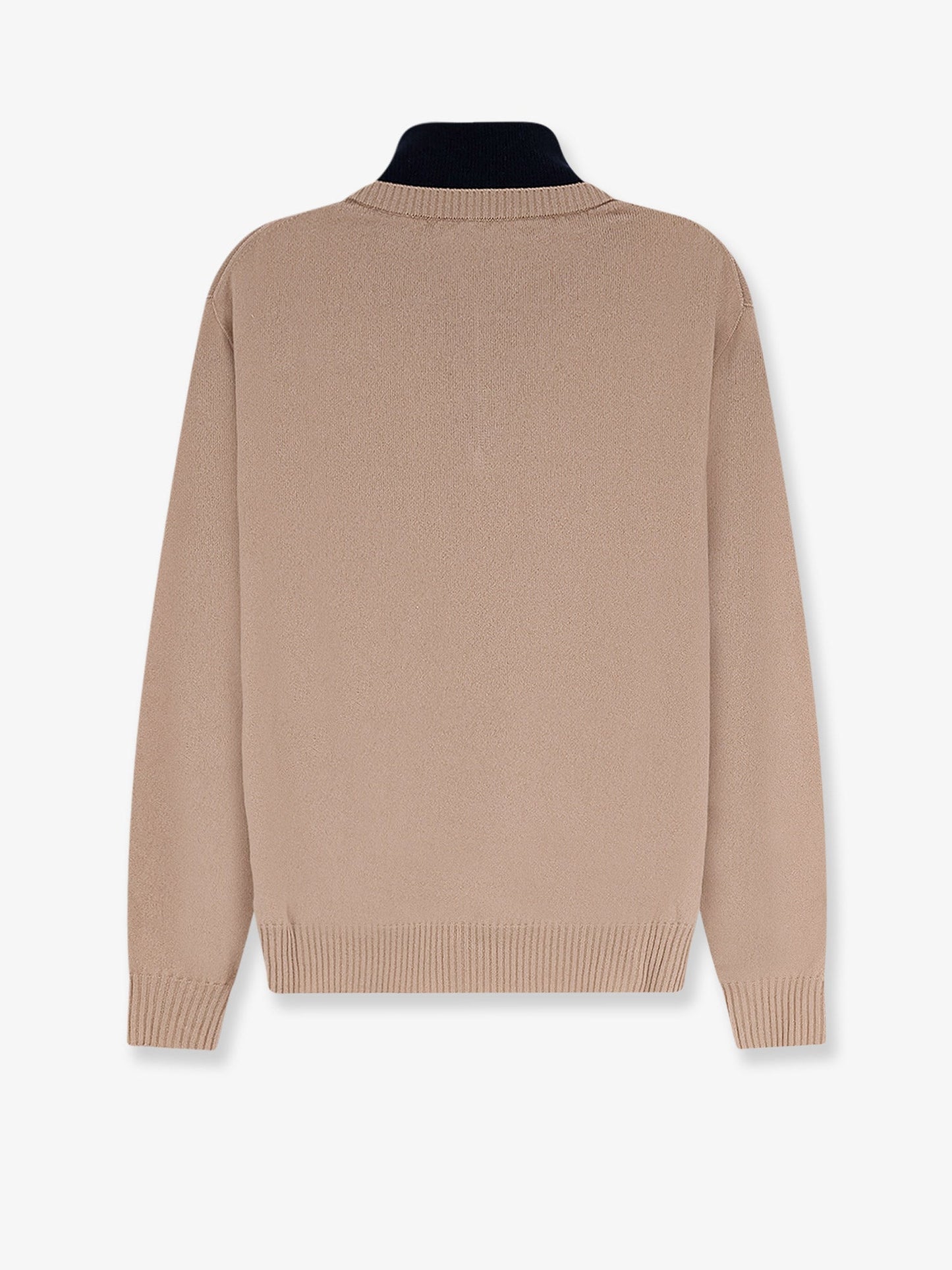 Miu Miu Women Cashmere Sweater With Logo Inlay MIU MIU