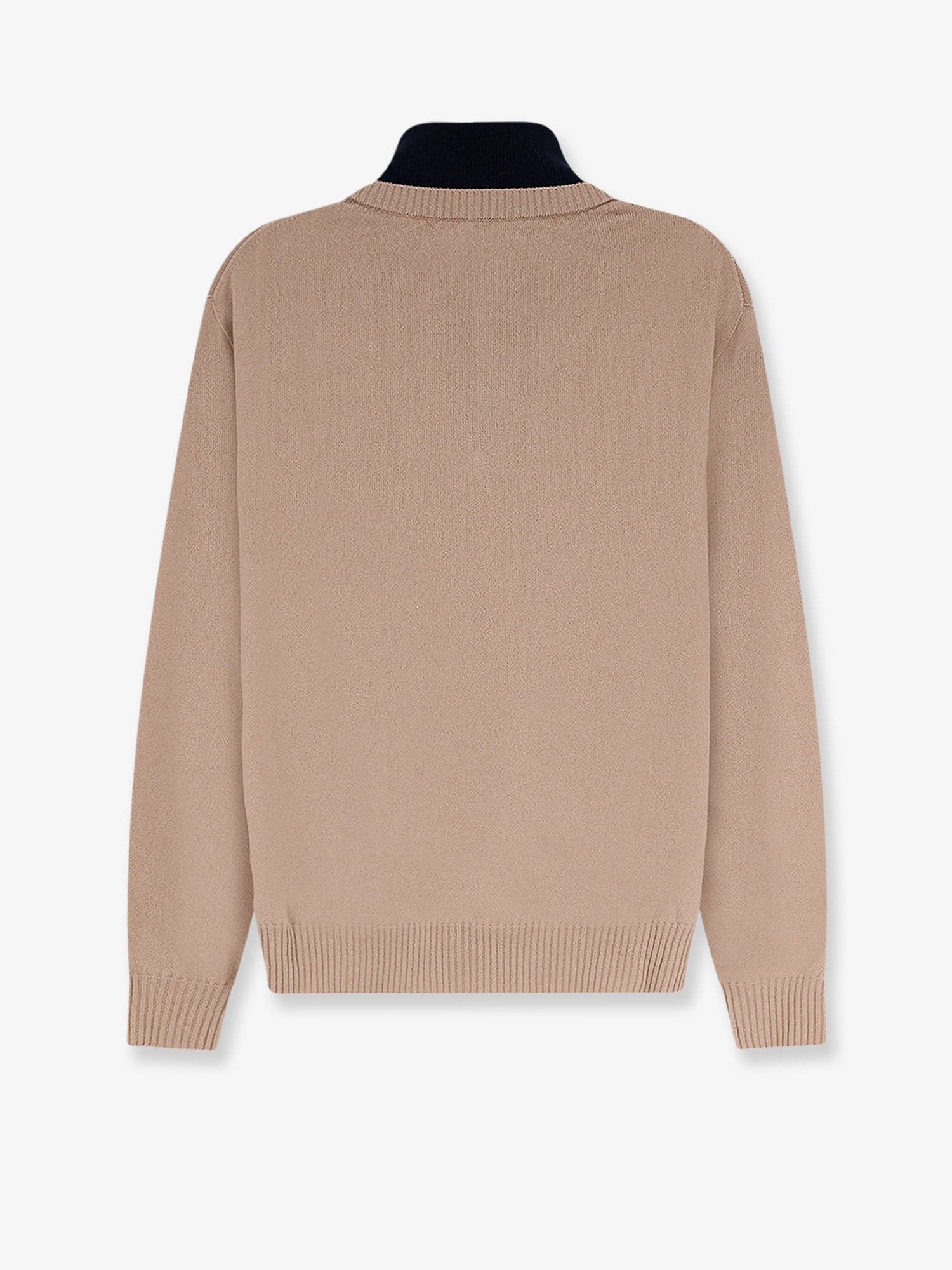 Miu Miu Women Cashmere Sweater With Logo Inlay MIU MIU