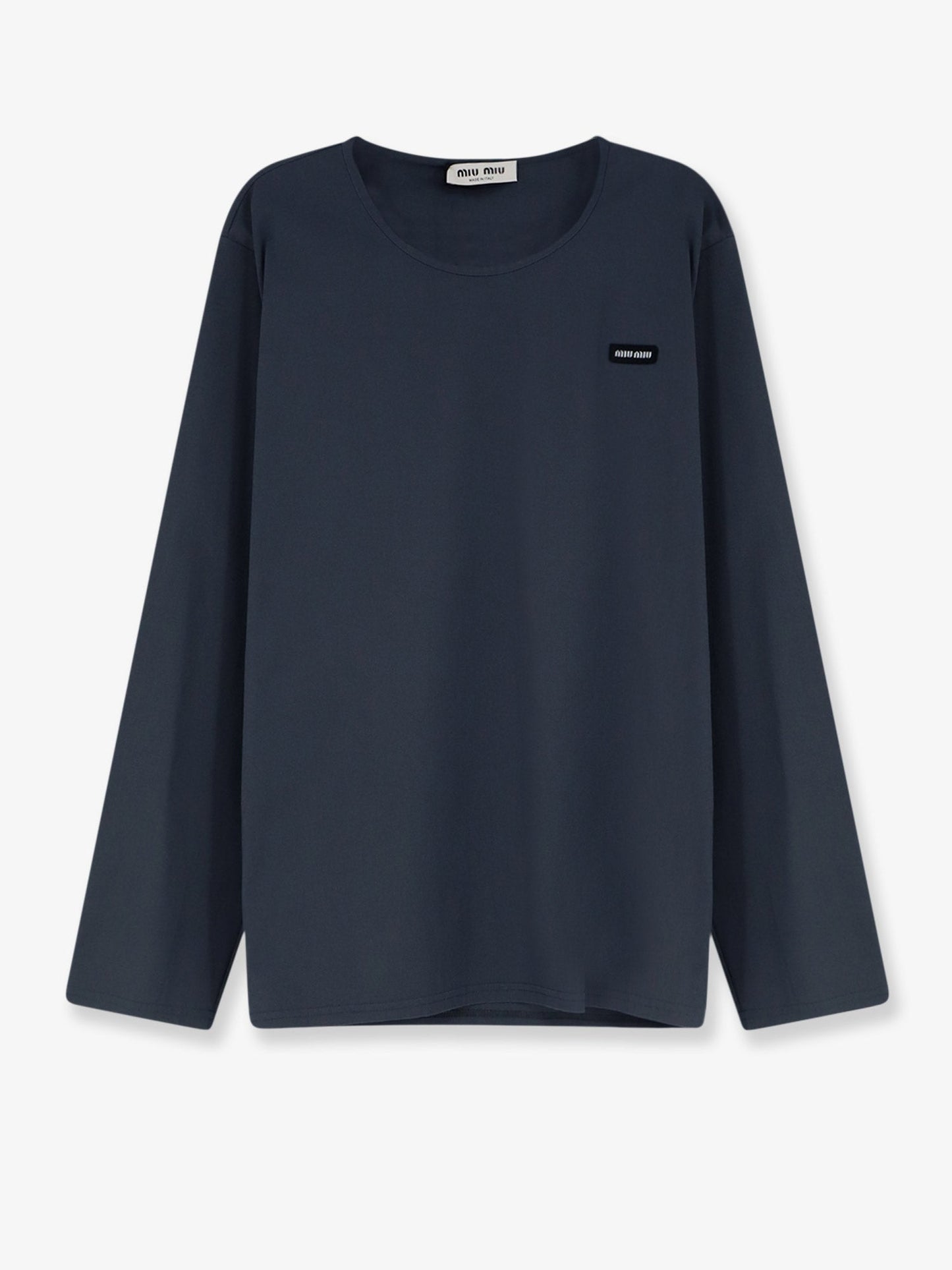 Miu Miu Women Stretch Poplin Top MIU MIU
