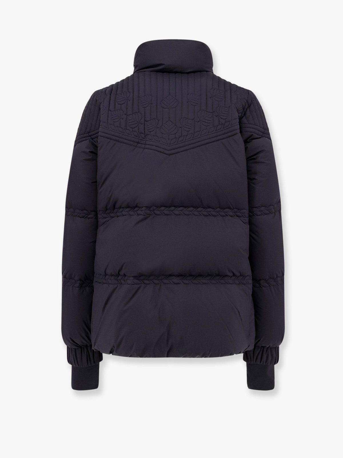 Moncler Grenoble Women Down Jacket With Hood And Emboridery MONCLER GRENOBLE