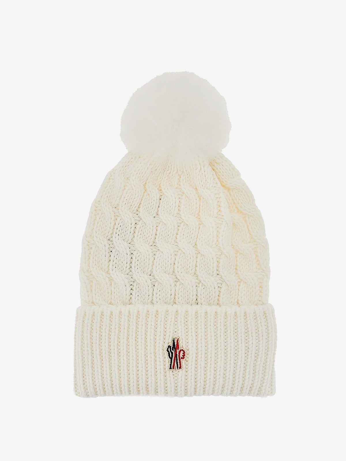 Moncler Grenoble Women Wool Hat With Pom-Pom MONCLER GRENOBLE